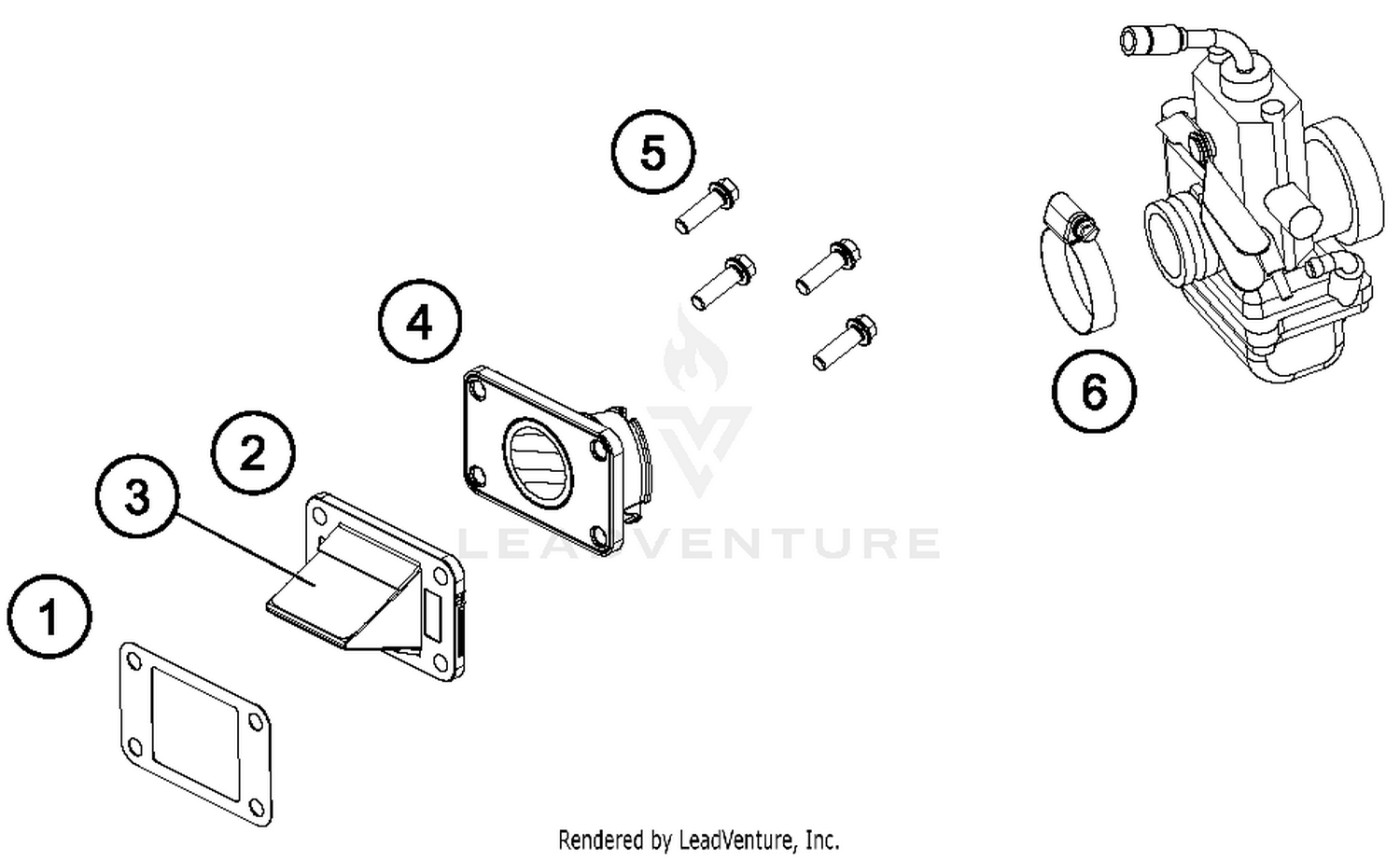 Reed Valve Case