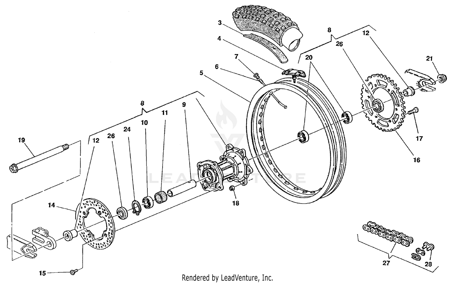 Rear Wheel
