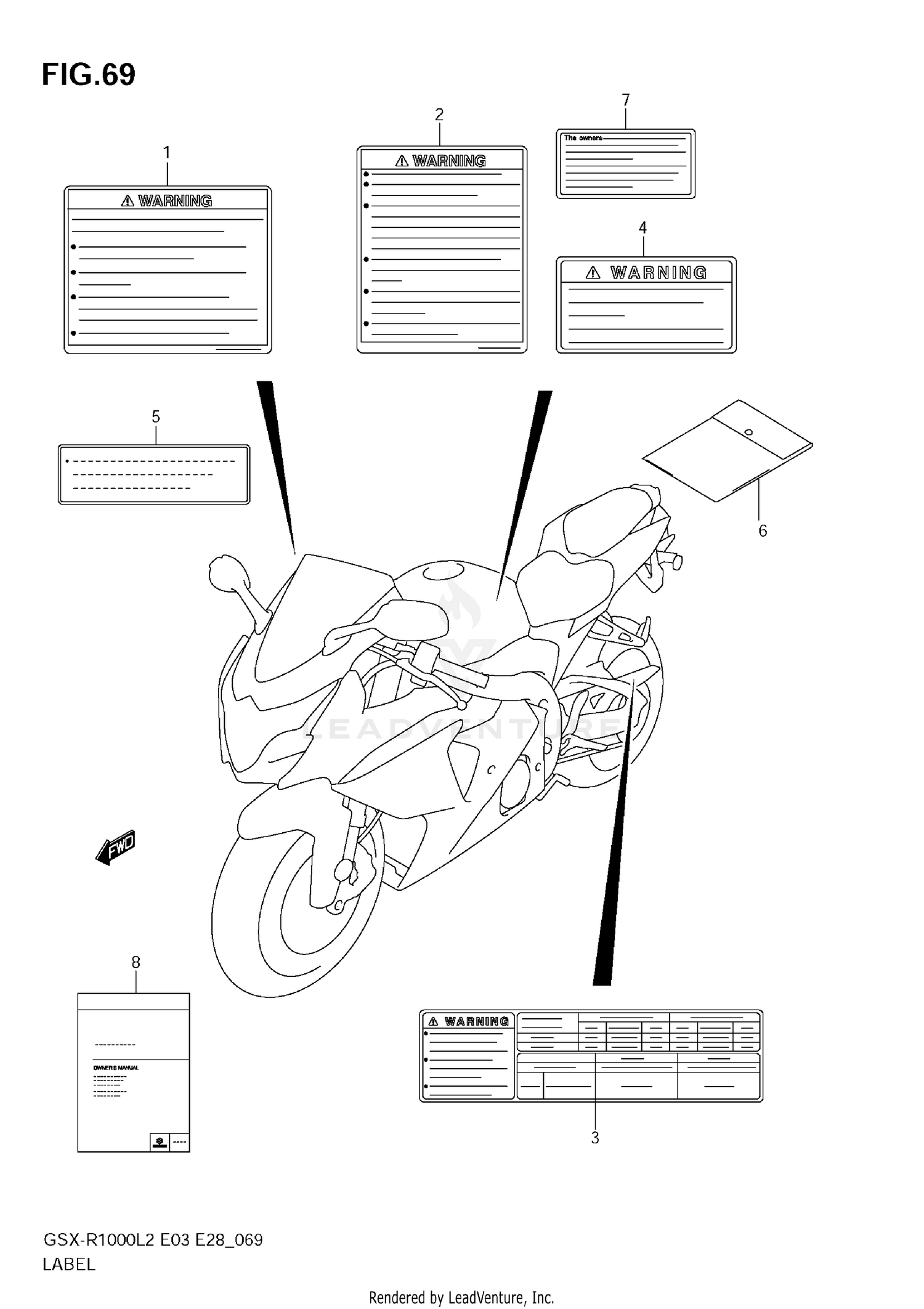 Frame, Foot Rests