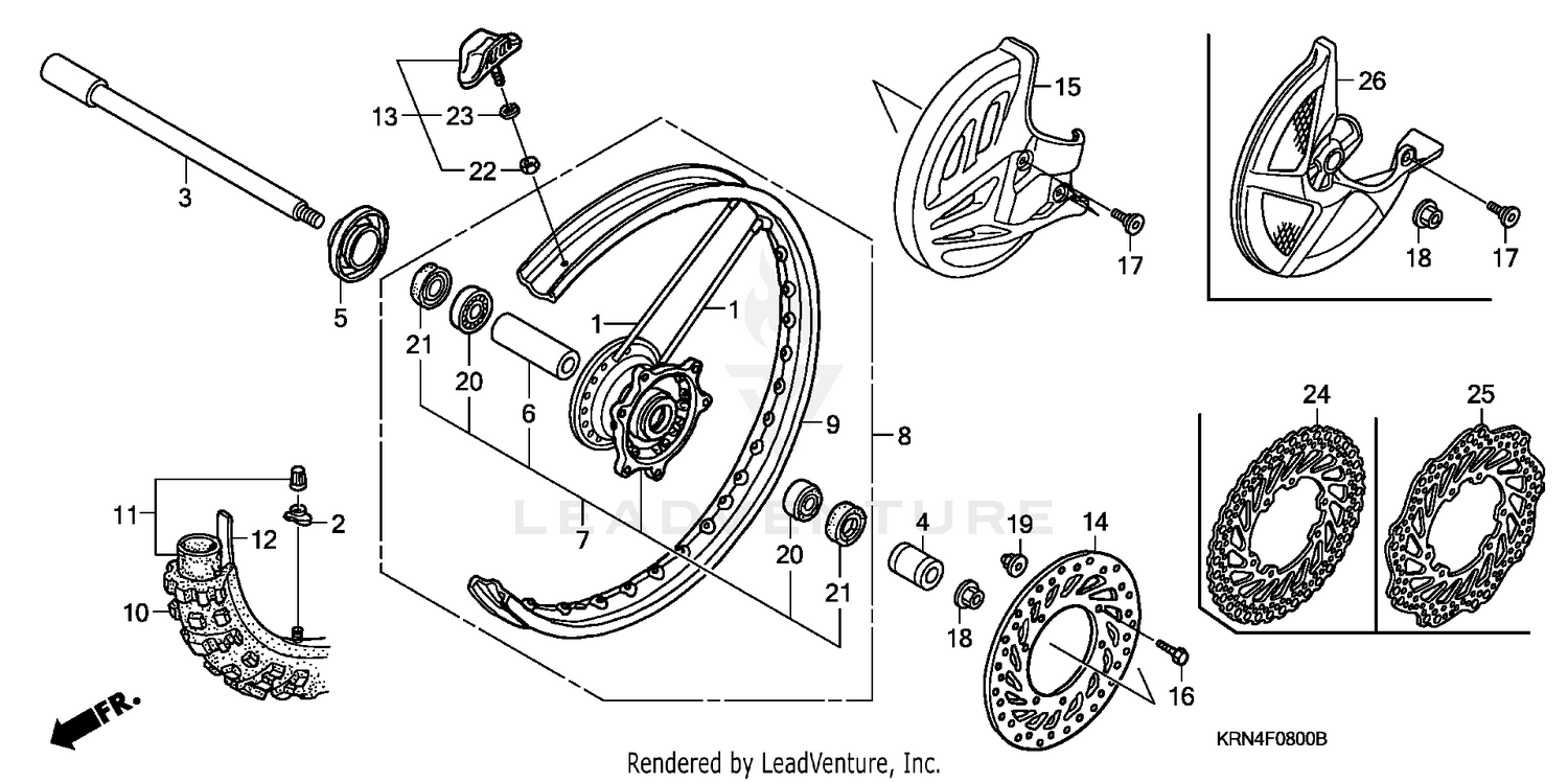 Front Fork Disassembled