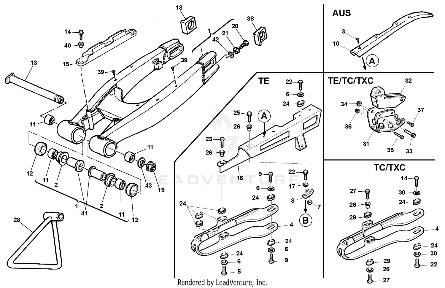 Rear Swing Arm