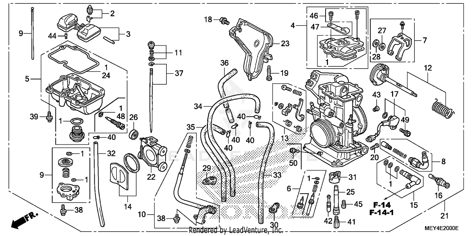 Front Fork Disassembled
