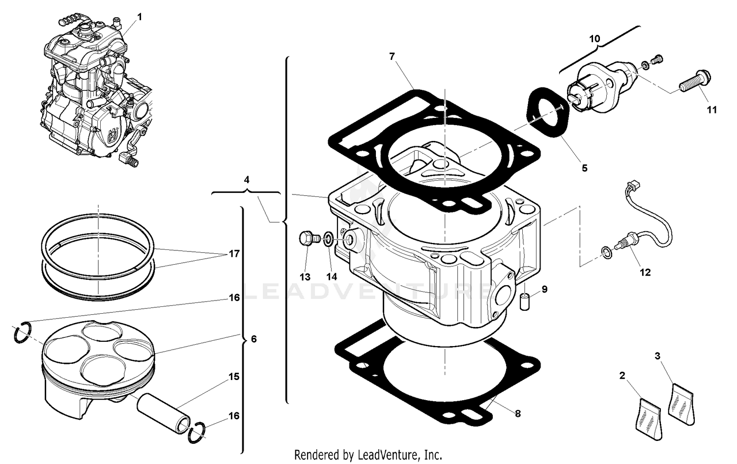 Cylinder, Piston