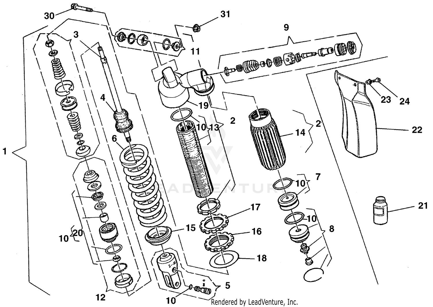 Rear Shock Absorber