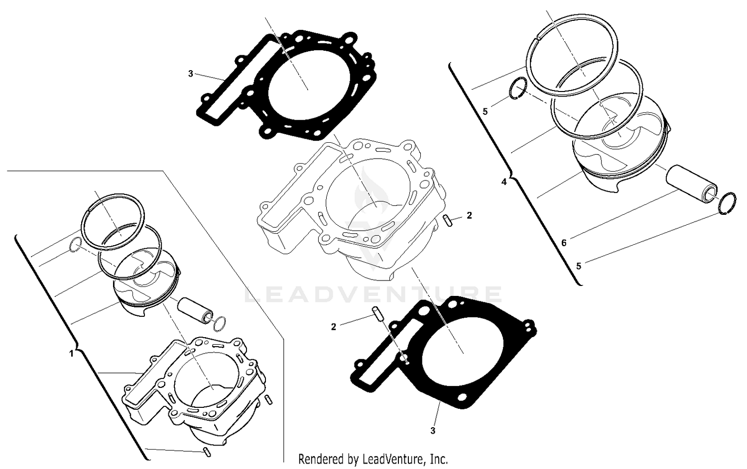 Cylinder, Piston