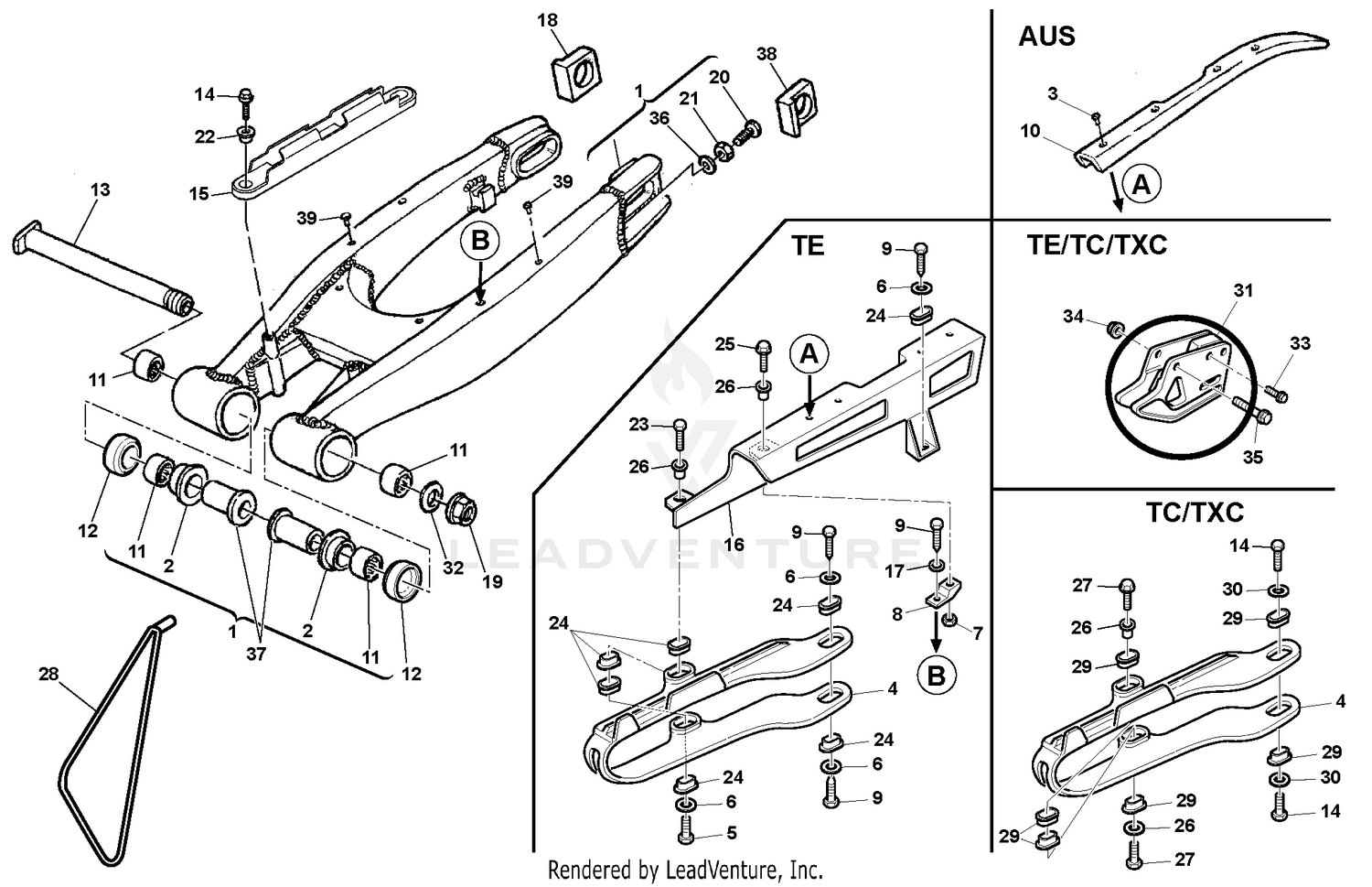 Rear Swing Arm