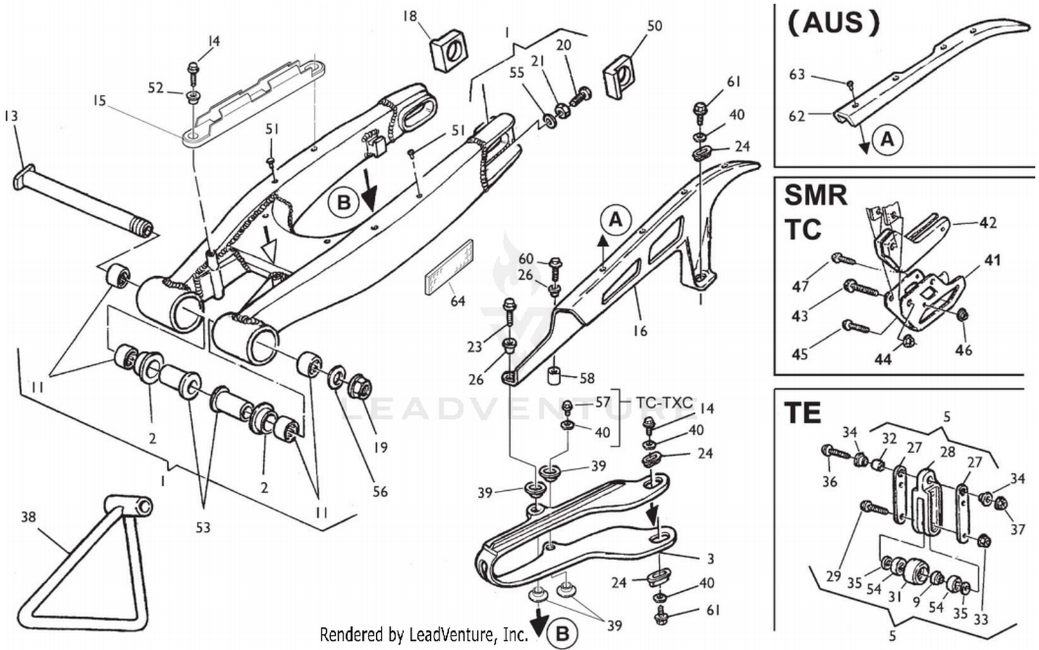 Rear Swing Arm