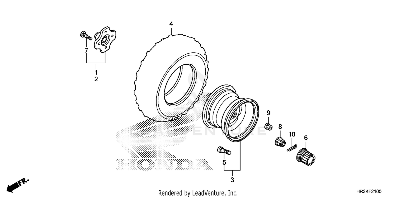 Front Fork Assembly