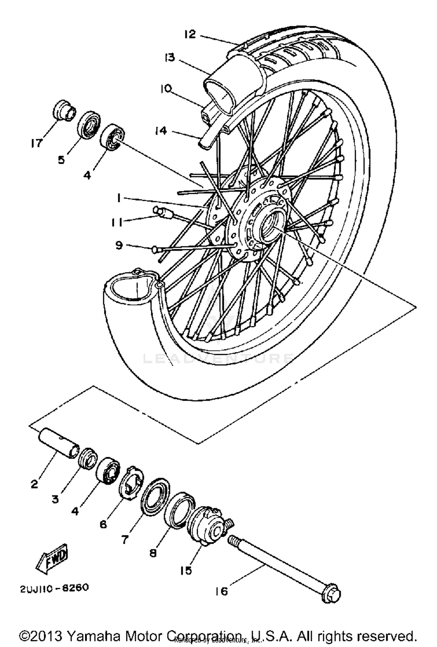 Front Fork Assembly 2/2