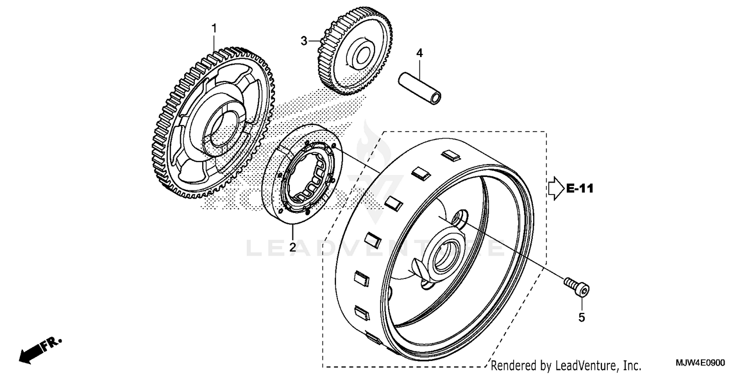 Front Fork, Disassembled
