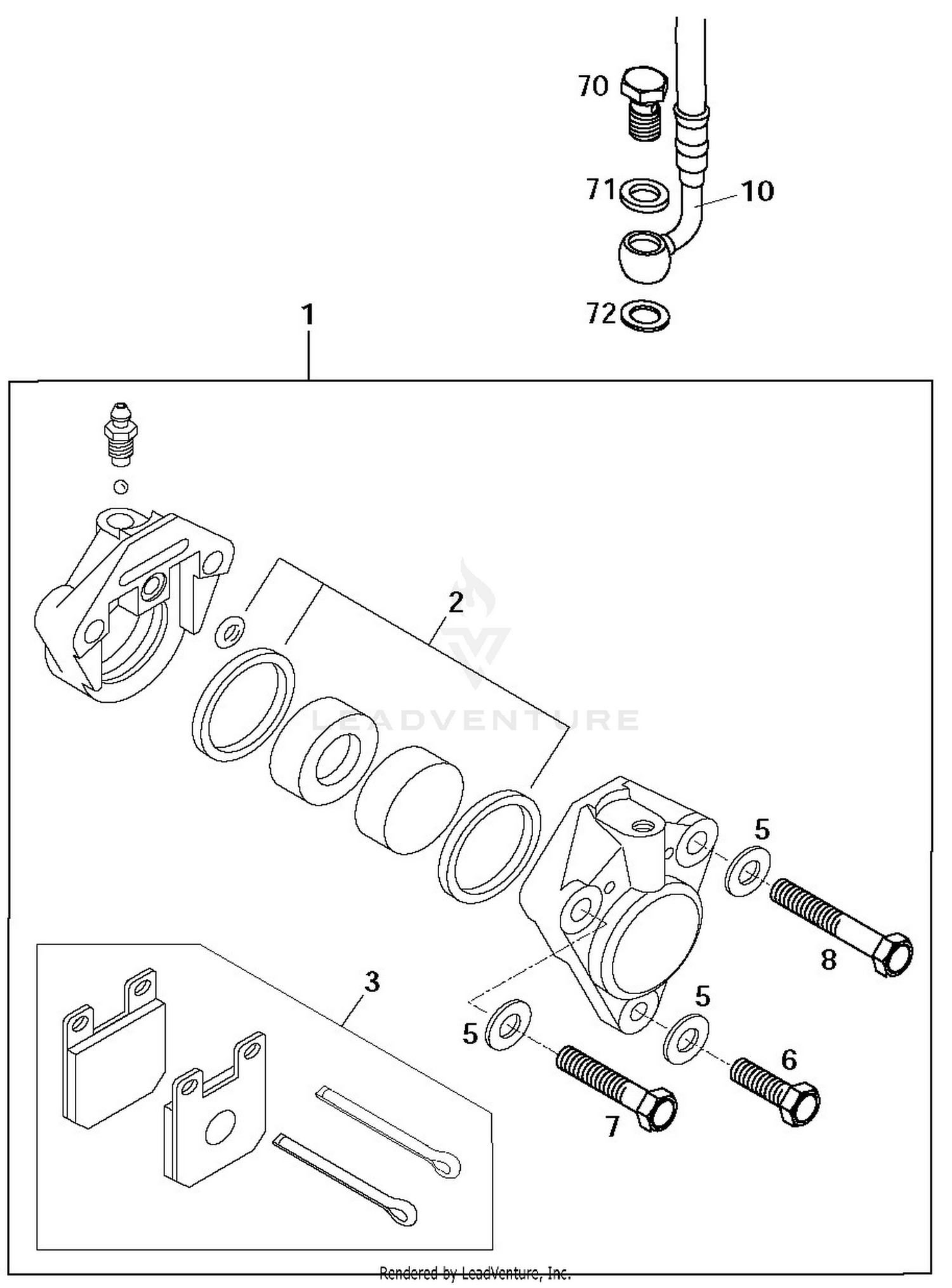 Brake Caliper Front