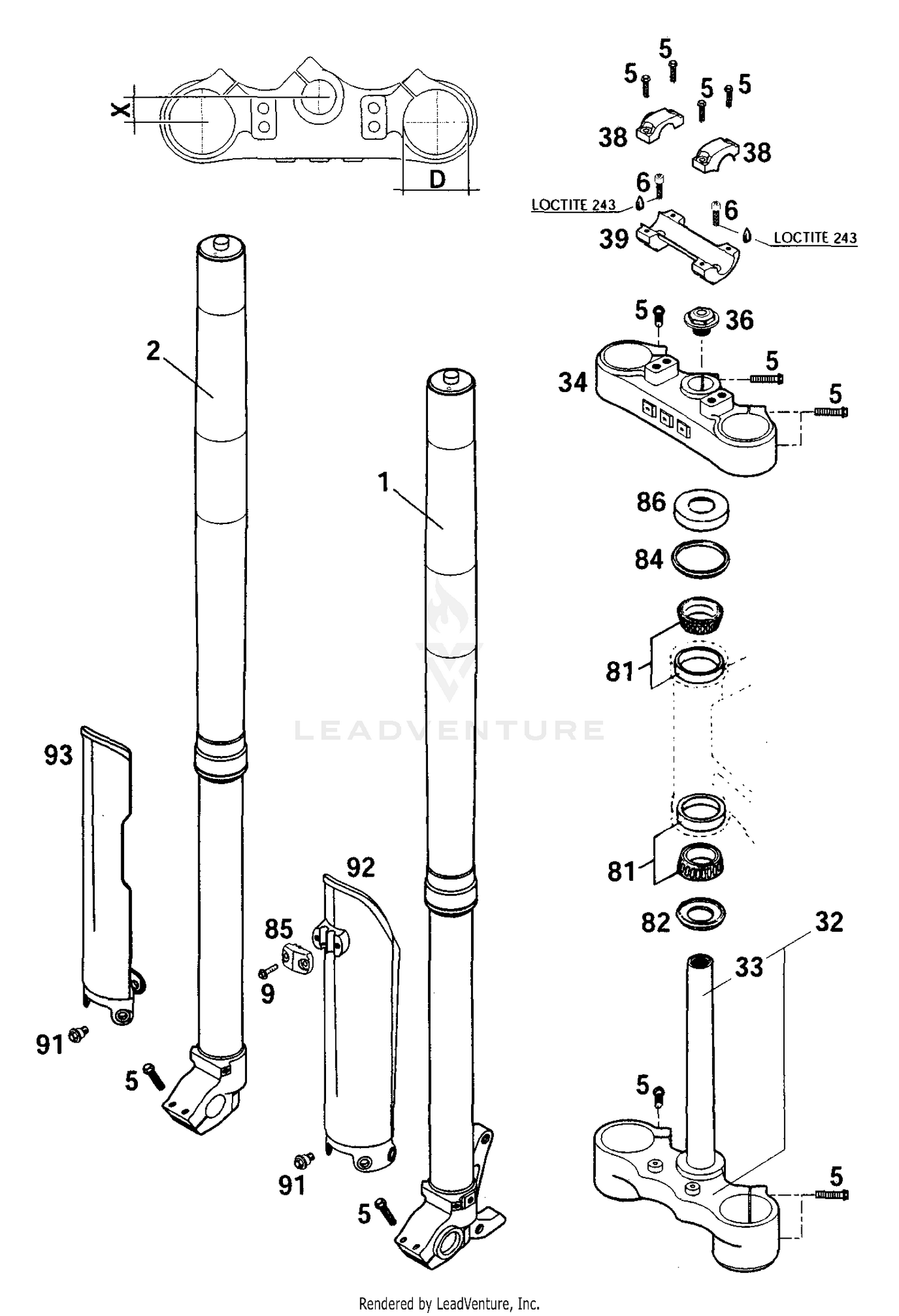Front Fork WP