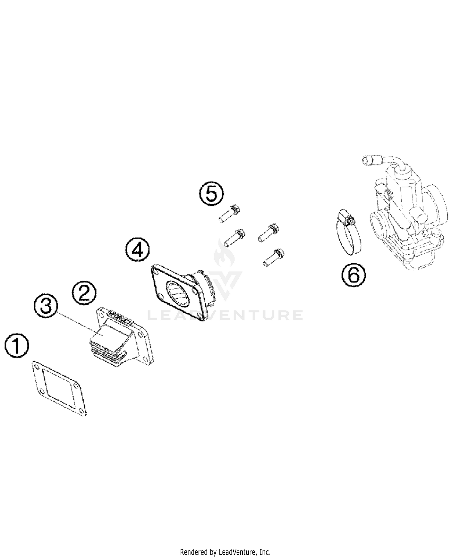 Reed Valve Case