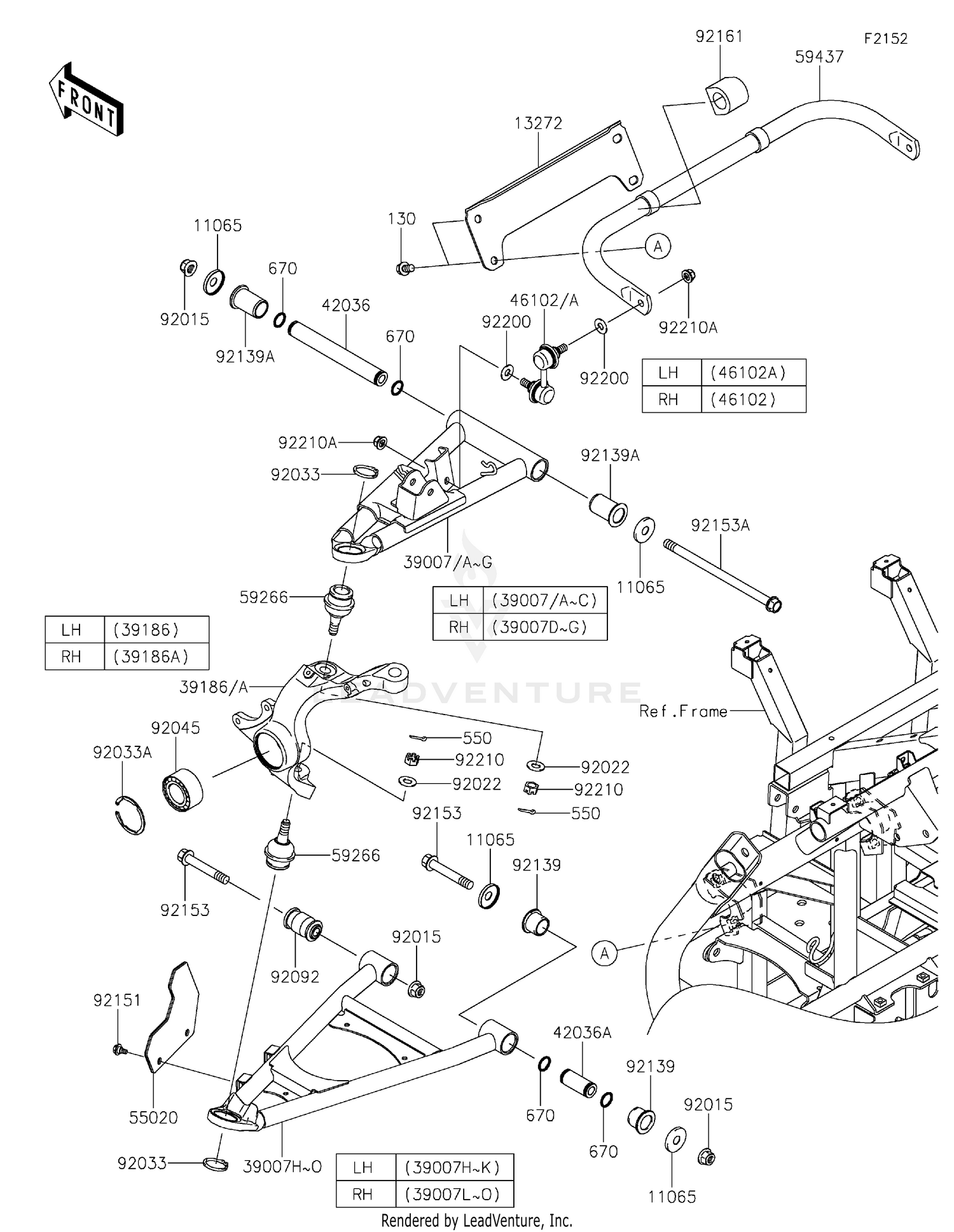 FRONT FORK DISASSEMBLED