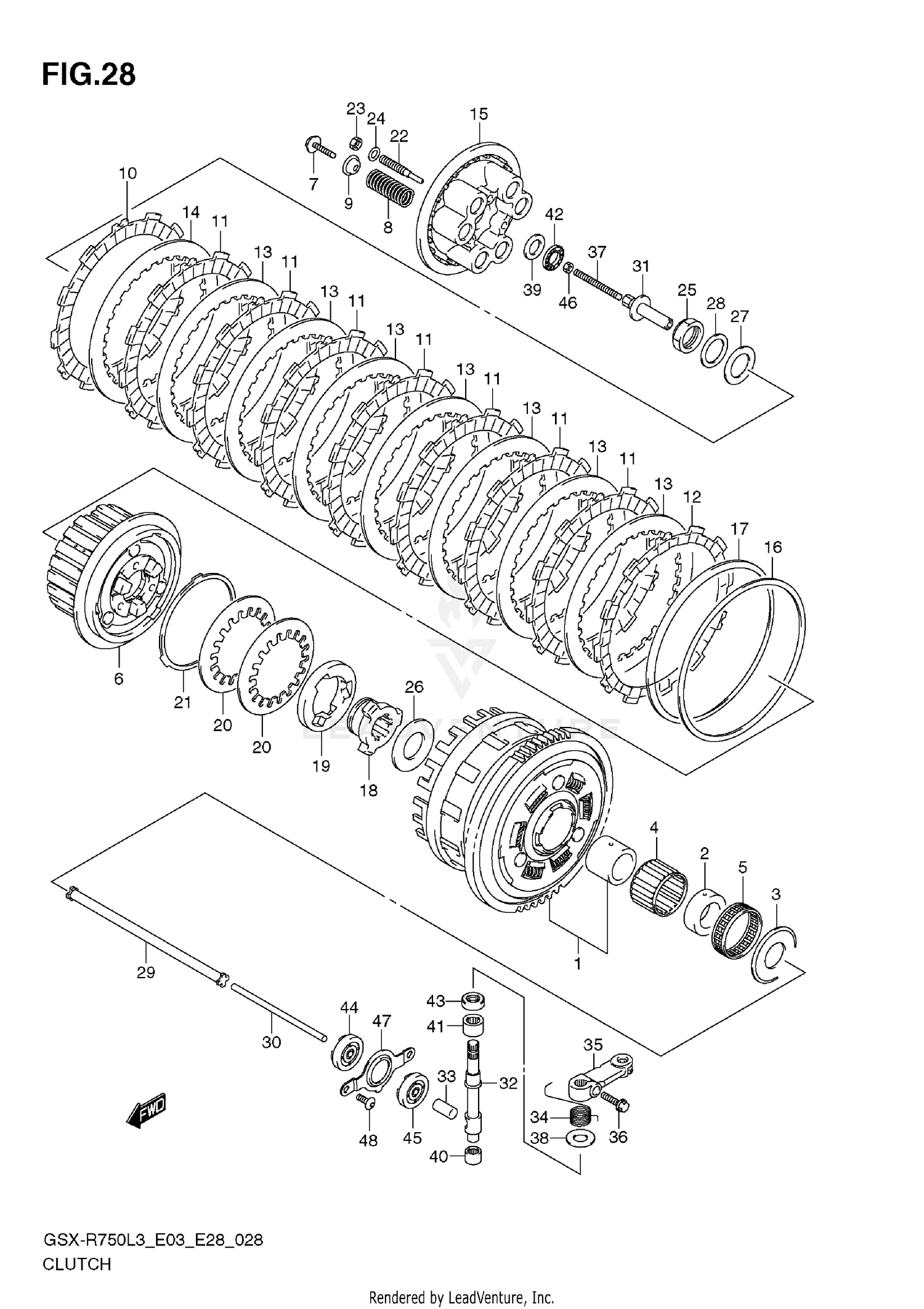 Front Fork Disassembled