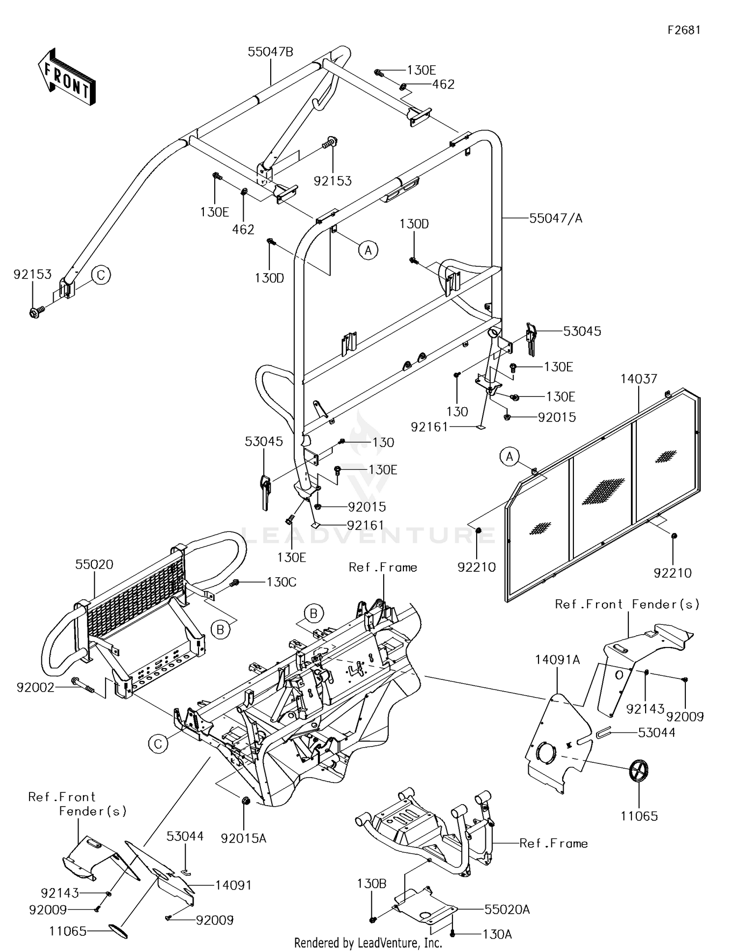 Guards/Cab Frame