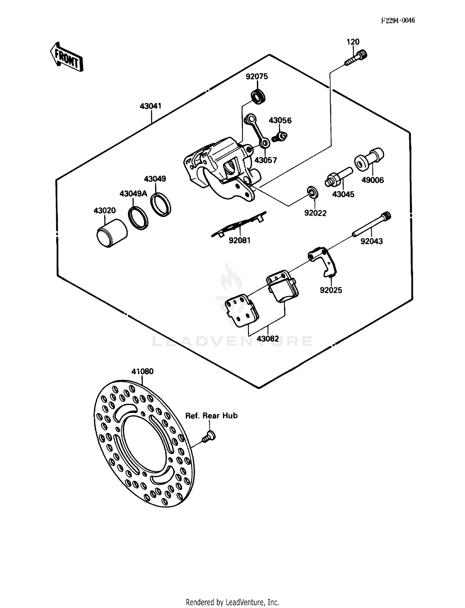 REAR BRAKE