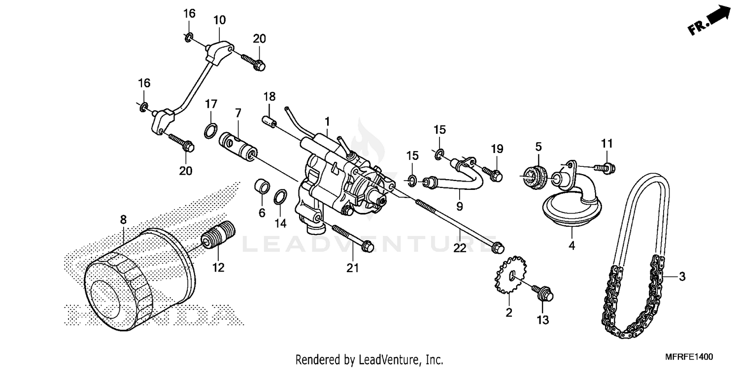 REAR MASTER CYLINDER