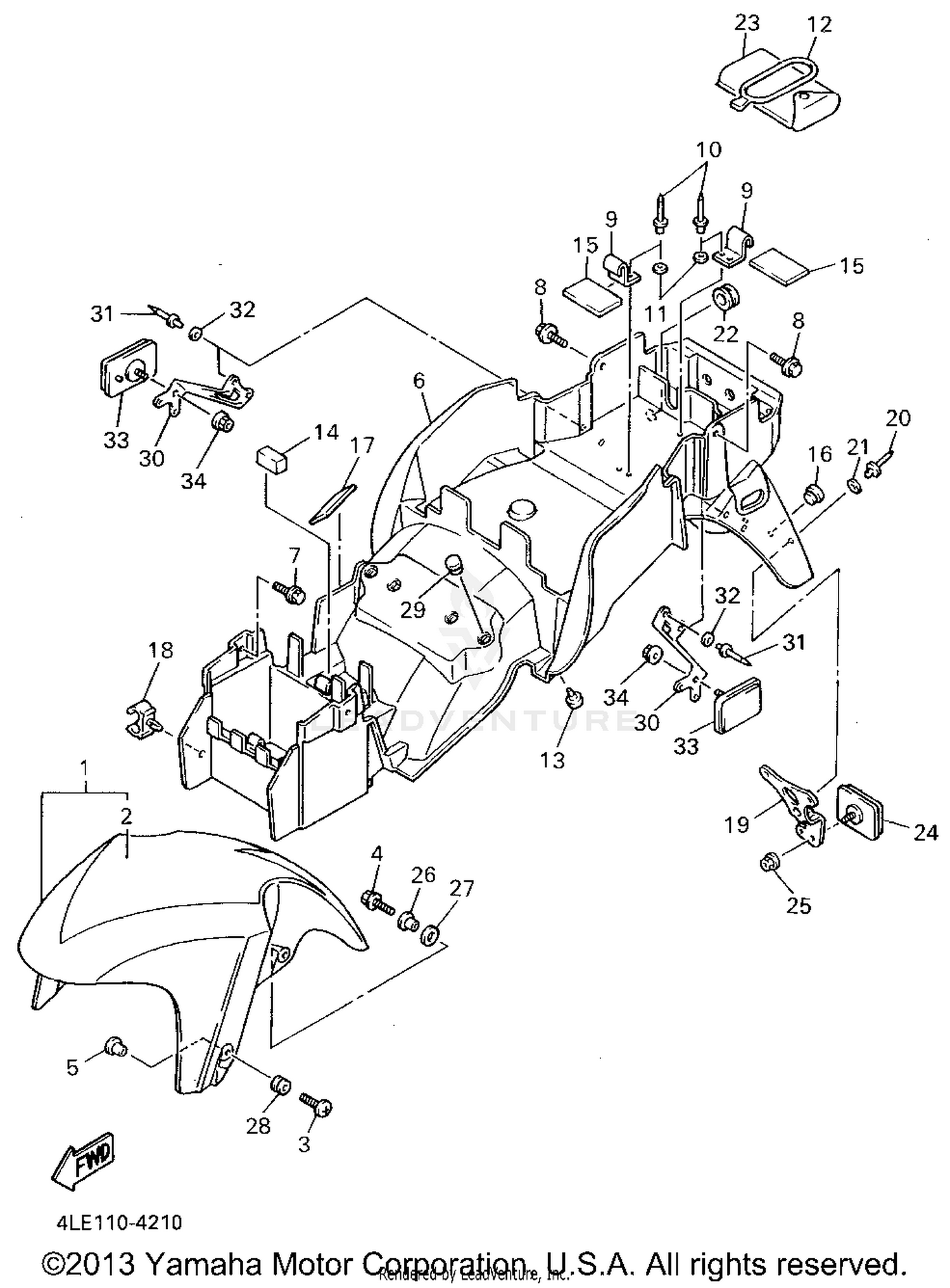 FRONT HUB