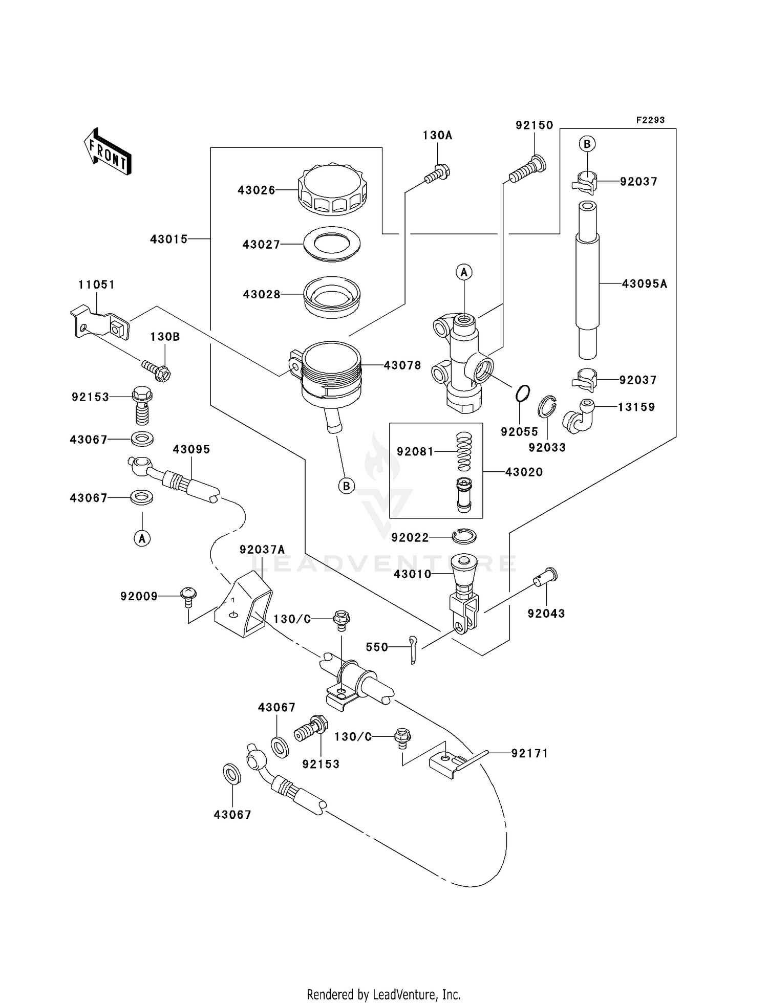 REAR MASTER CYLINDER