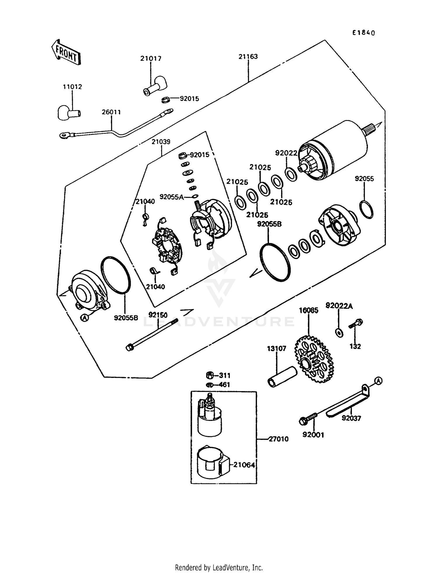 STARTER MOTOR