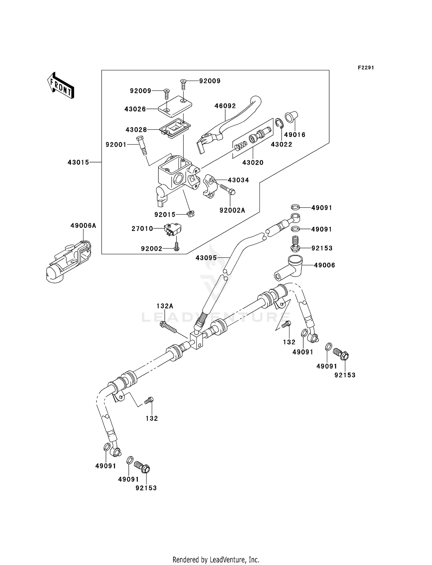 FRONT MASTER CYLINDER