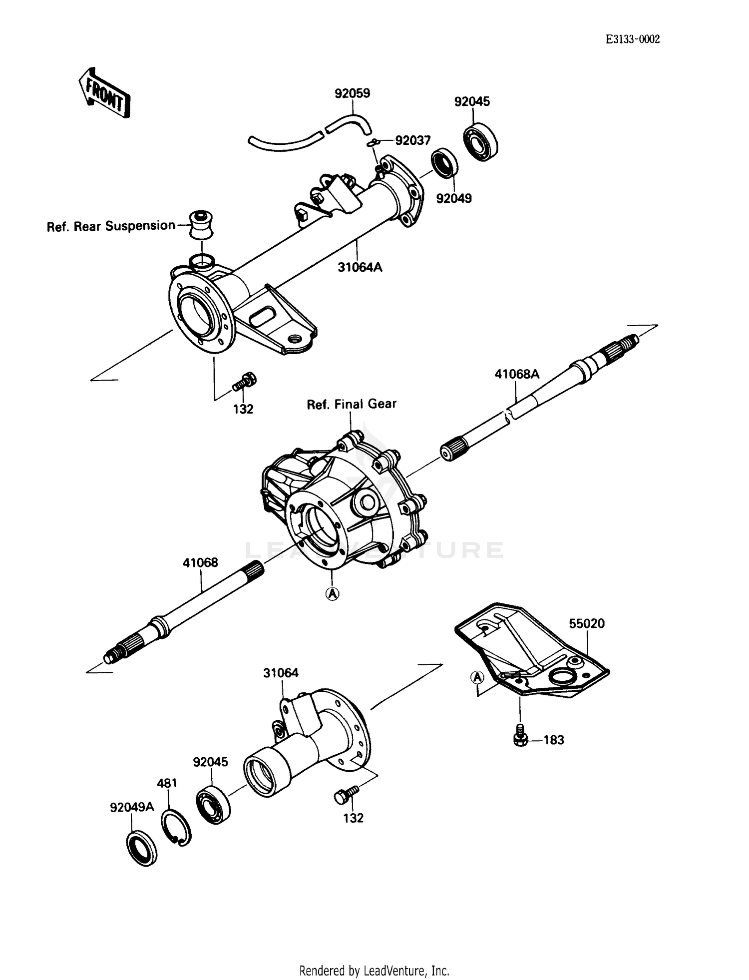 REAR AXLE