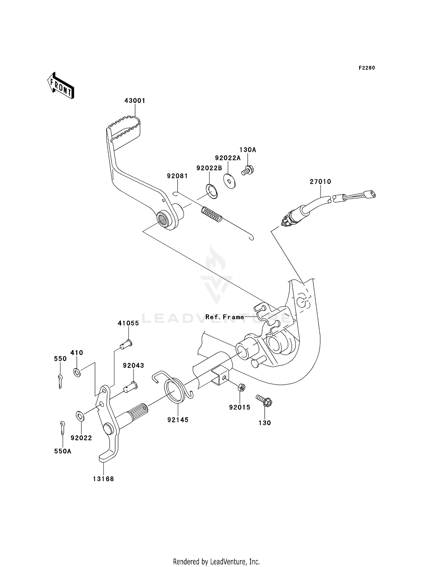 BRAKE PEDAL