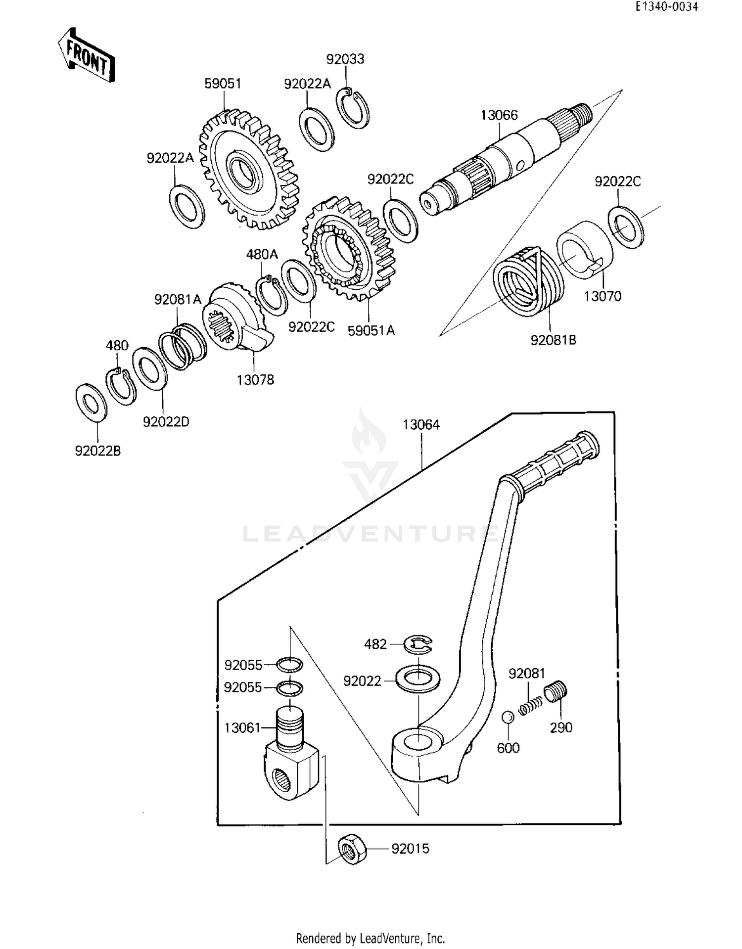 KICKSTARTER MECHANISM