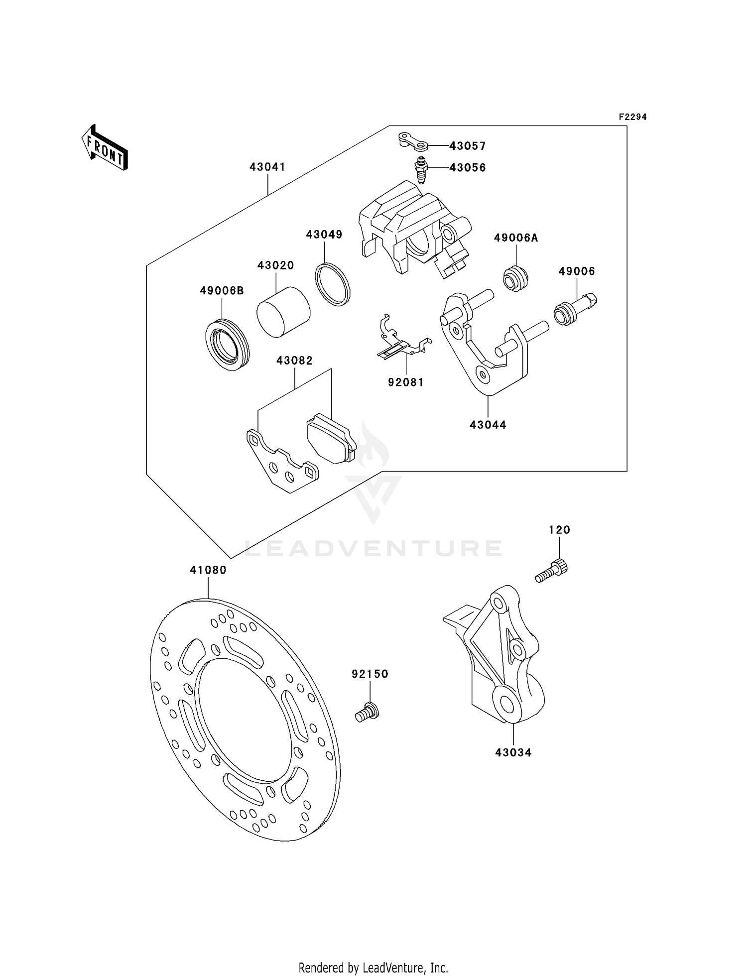 REAR BRAKE