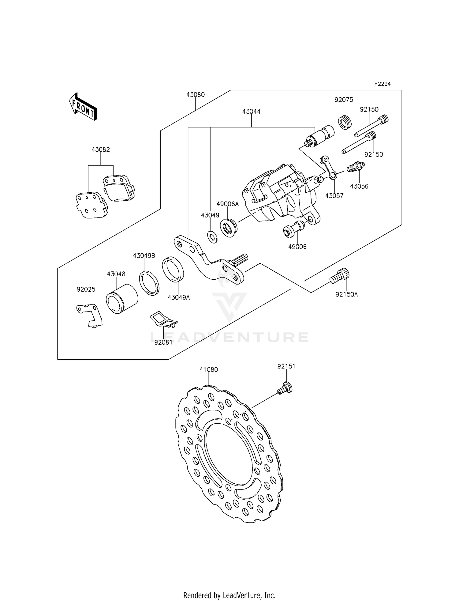 REAR BRAKE