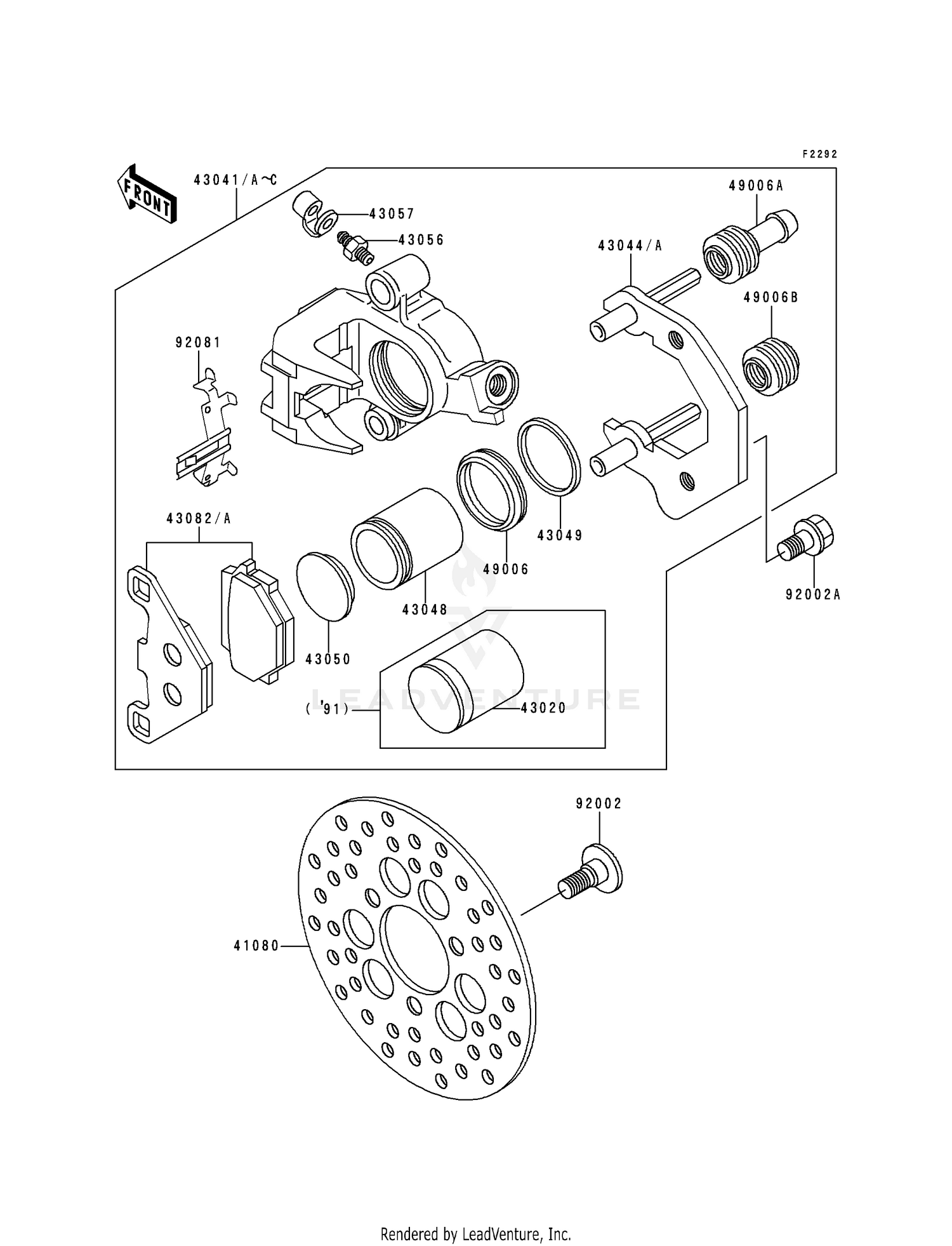 FRONT CALIPER