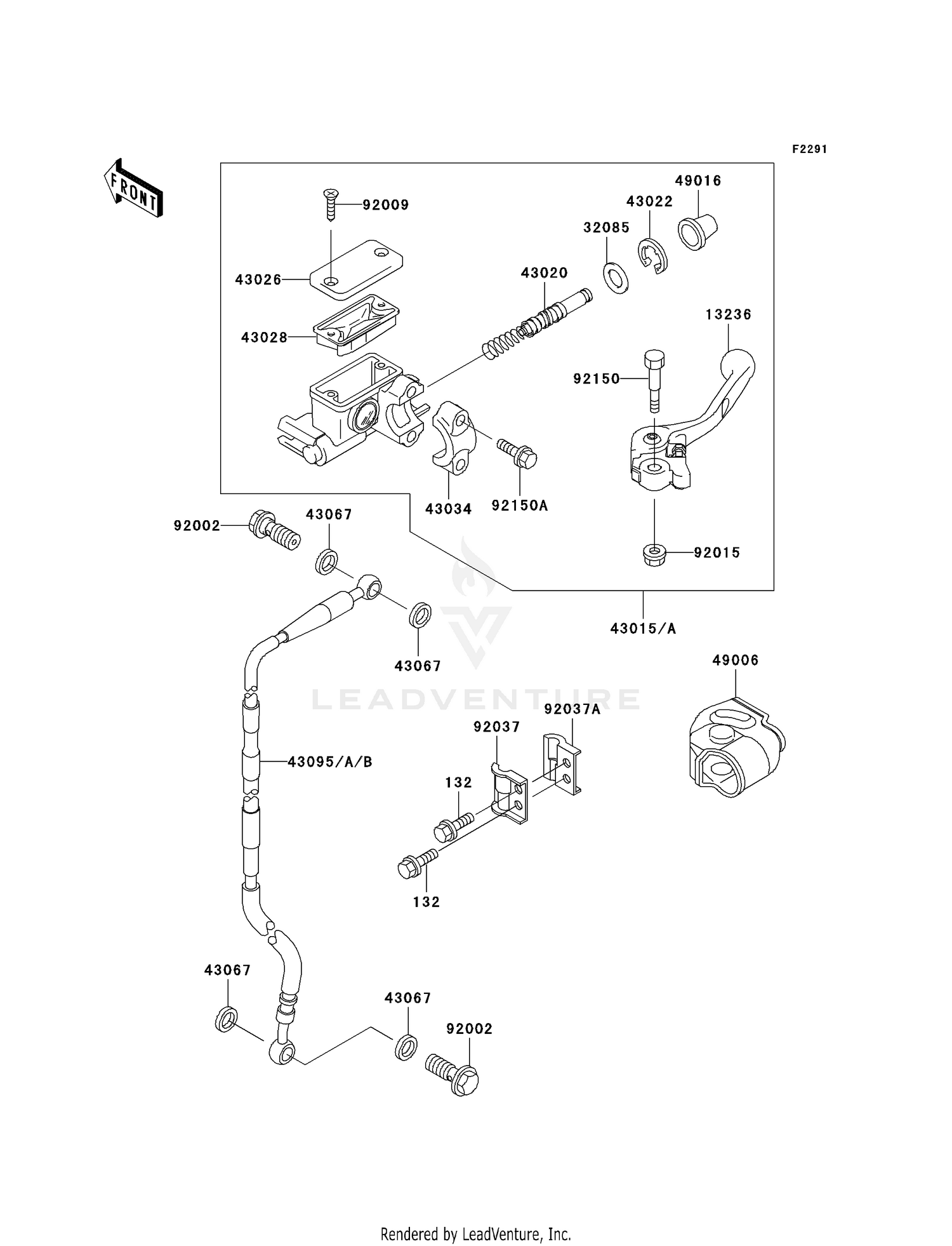 FRONT MASTER CYLINDER