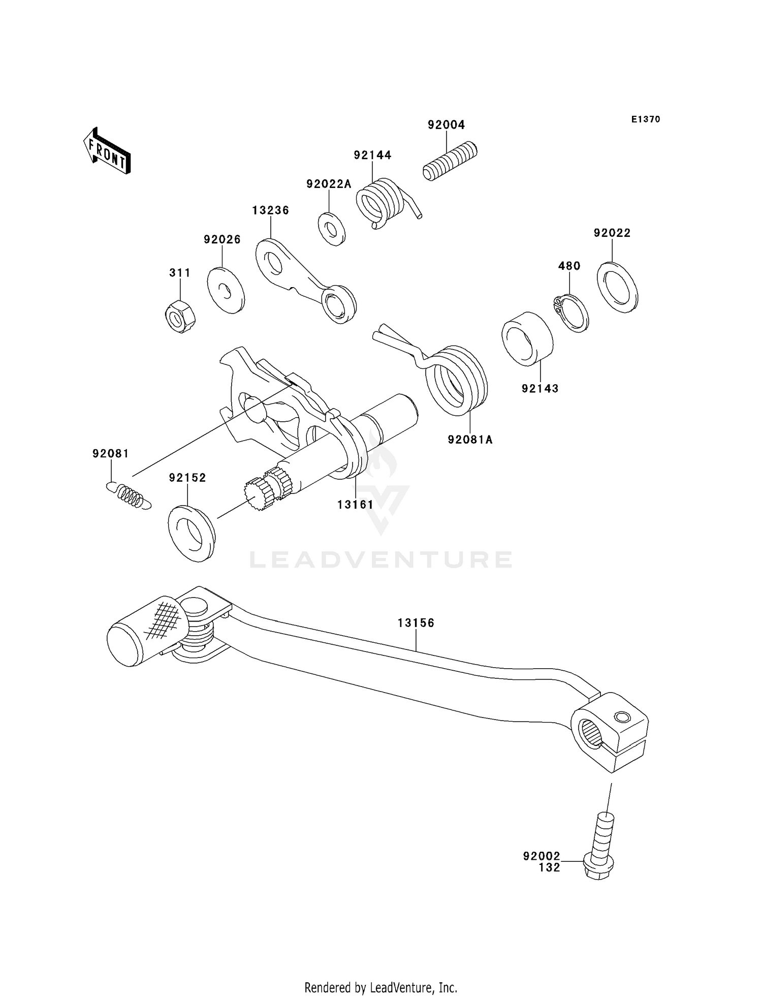 GEAR CHANGE MECHANISM