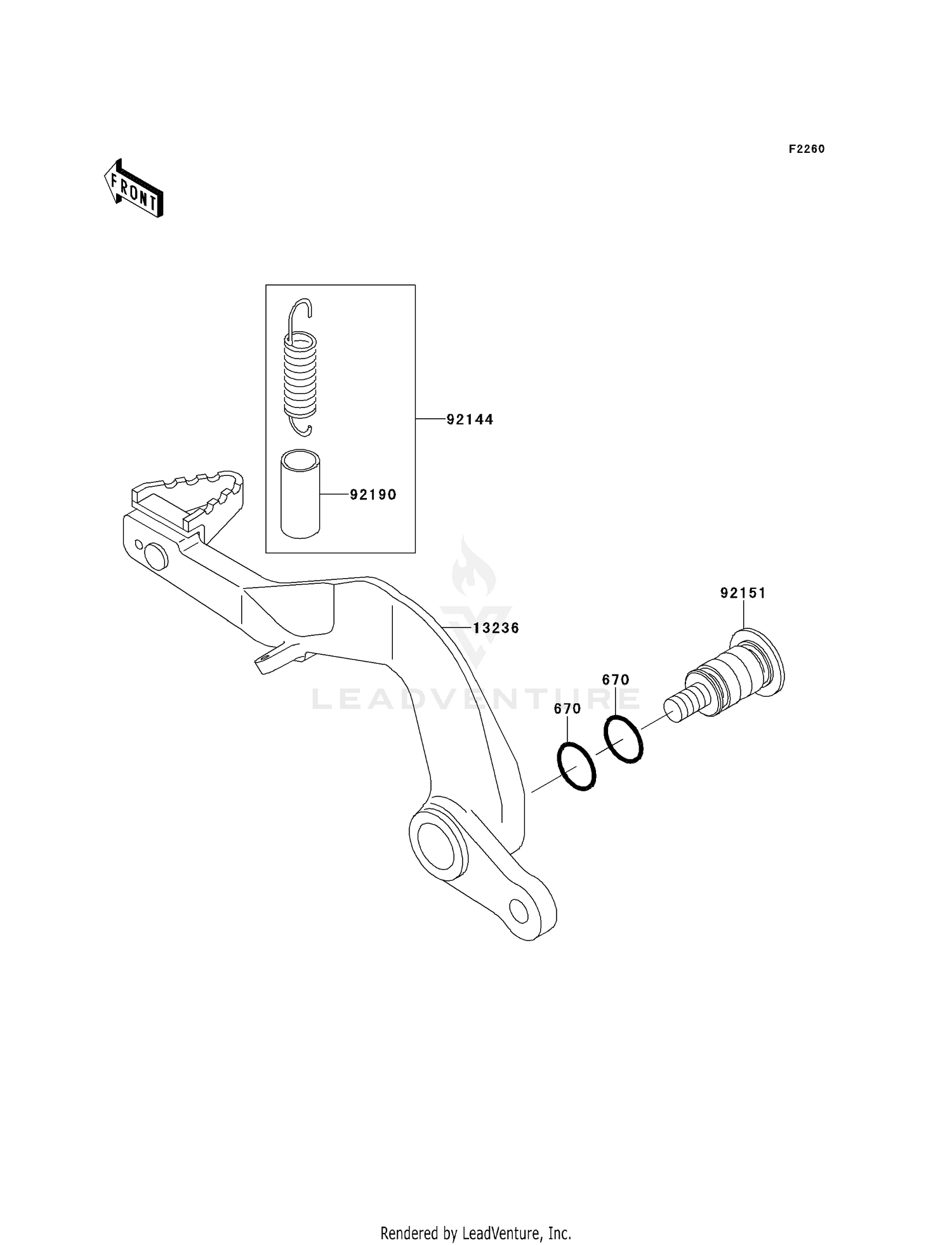 BRAKE PEDAL