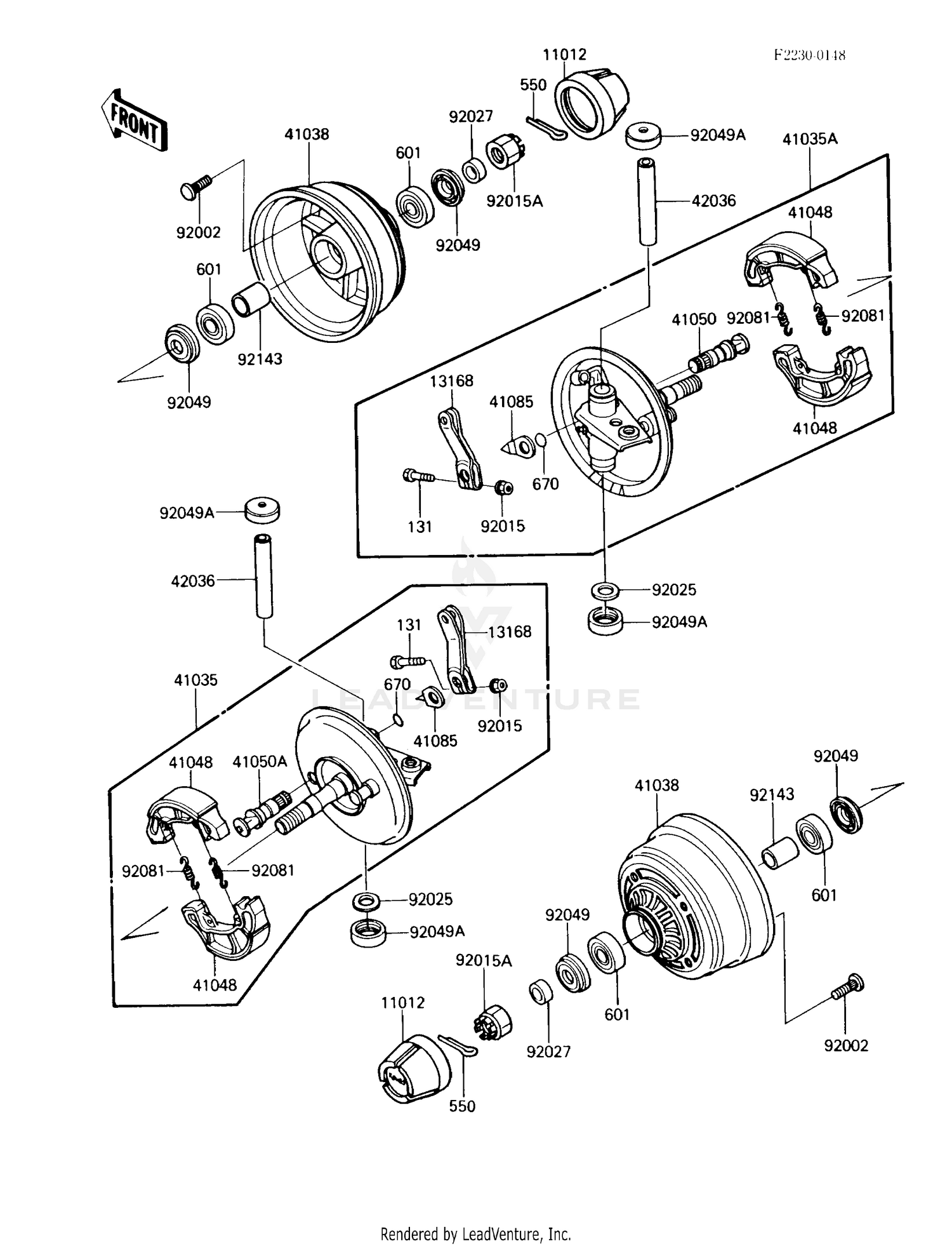 FRONT HUB
