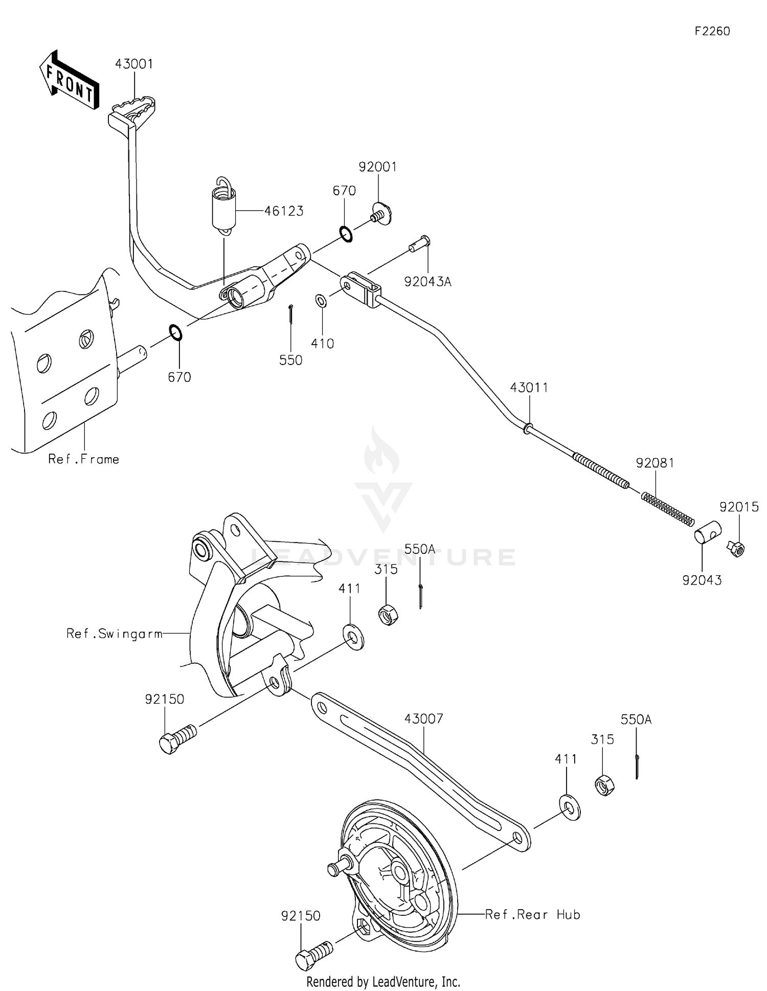 FRONT MASTER CYLINDER