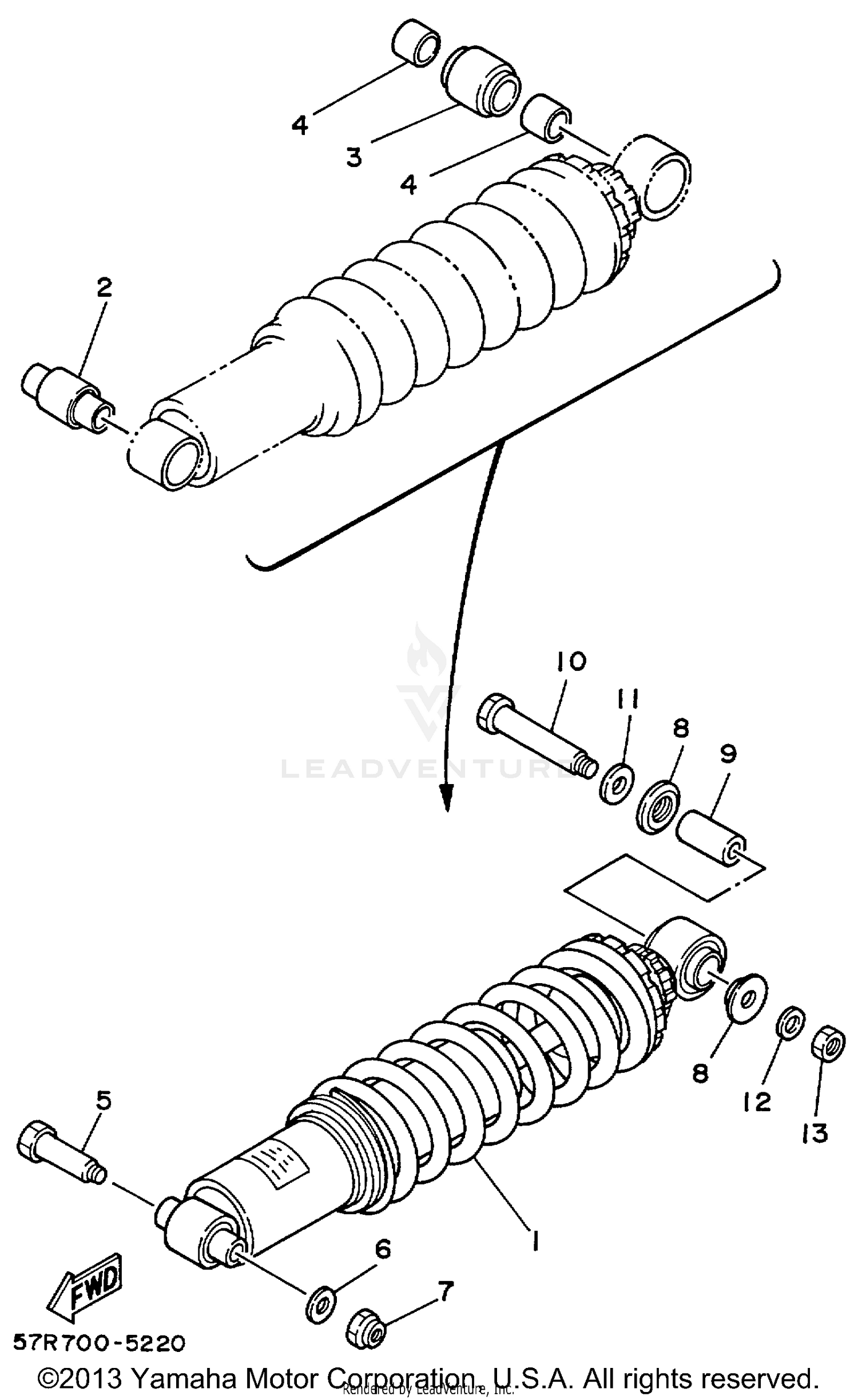 REAR BRAKE