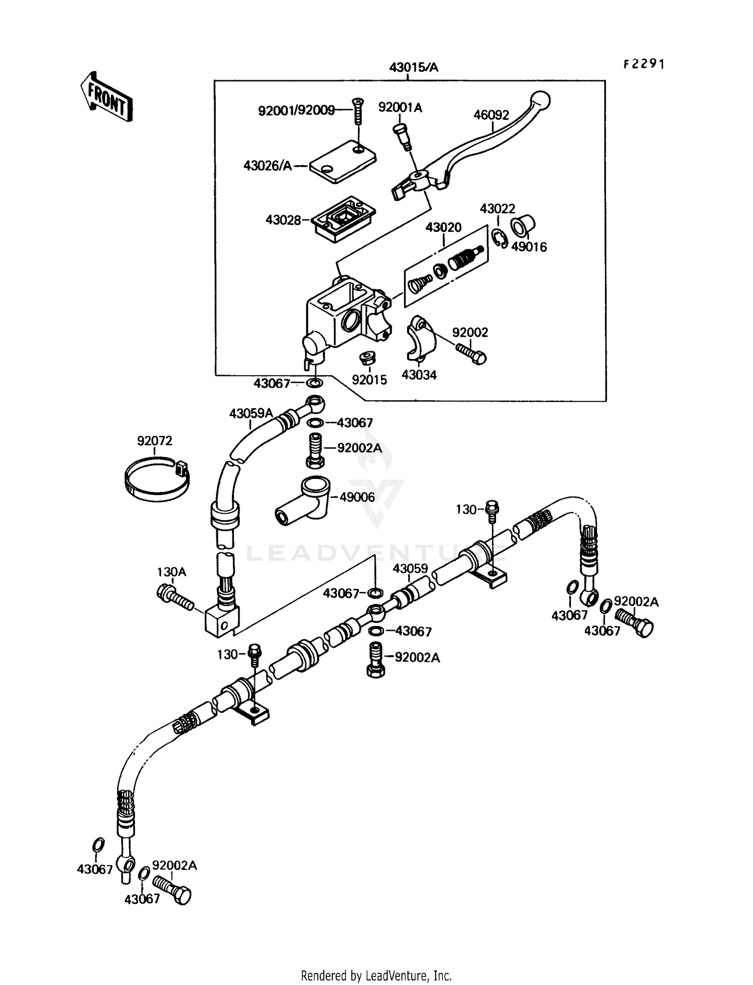 FRONT MASTER CYLINDER