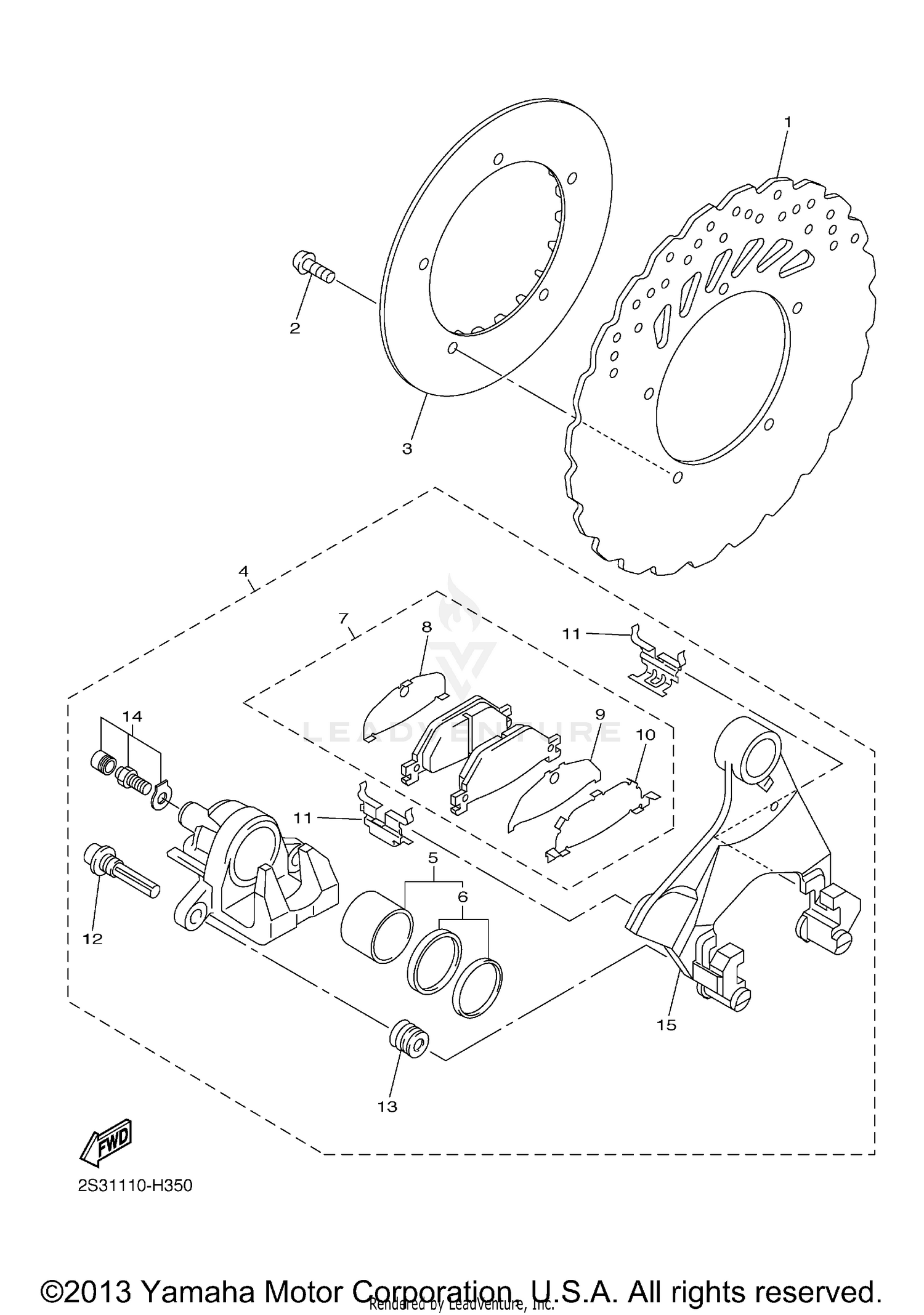 FRONT MASTER CYLINDER