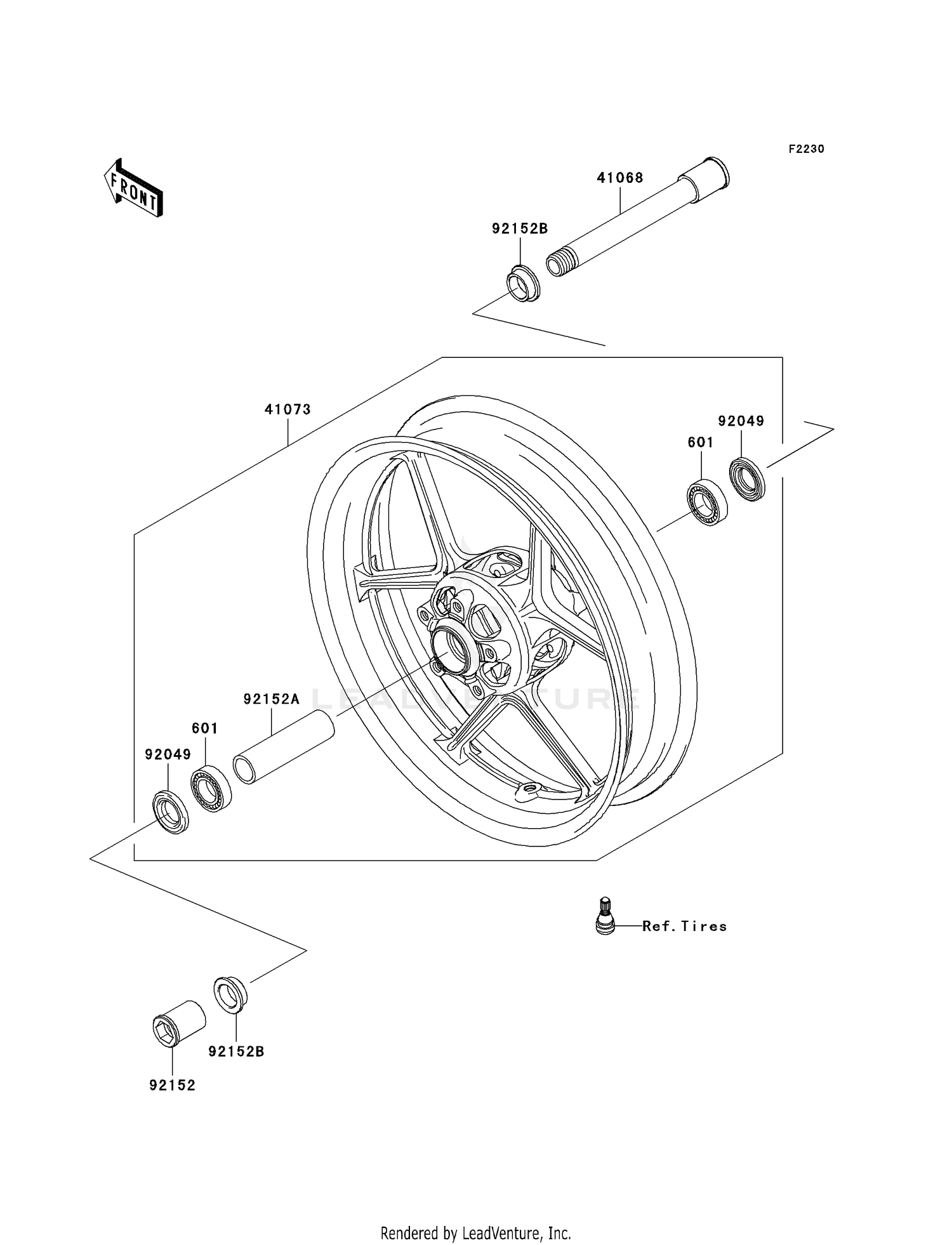 FRONT WHEEL