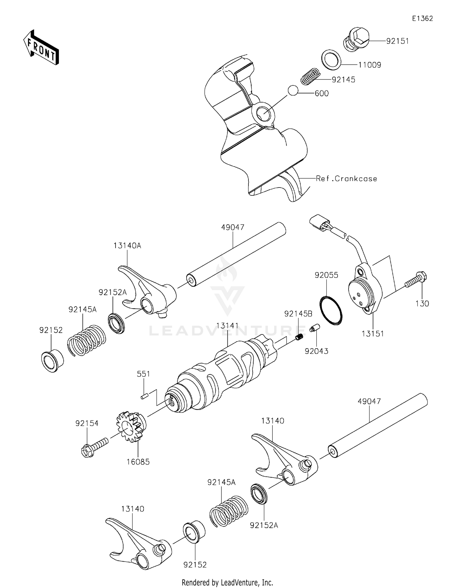 KICKSTARTER MECHANISM
