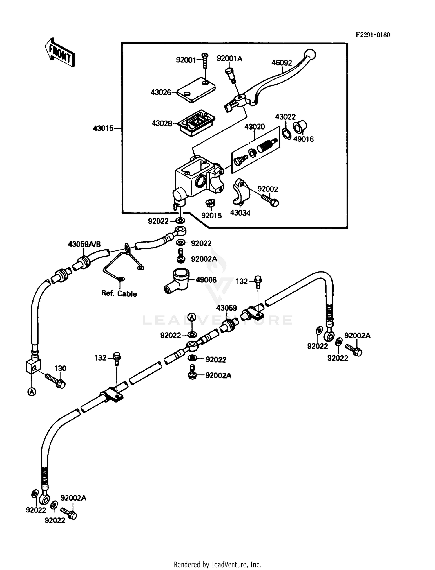 FRONT MASTER CYLINDER