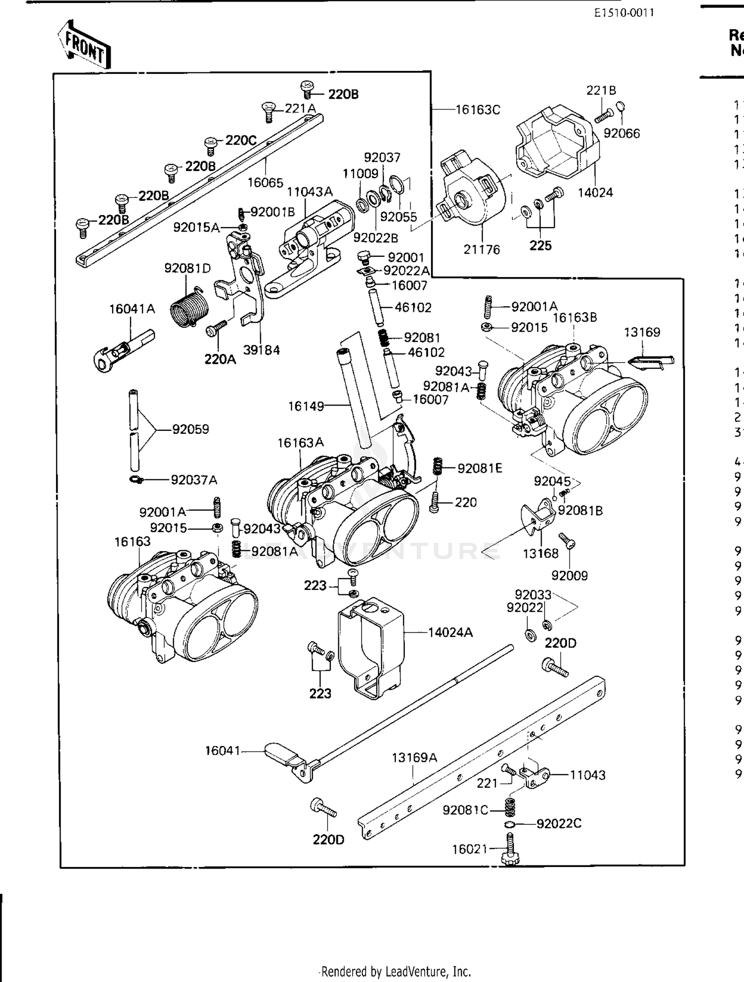 THROTTLE ASSY