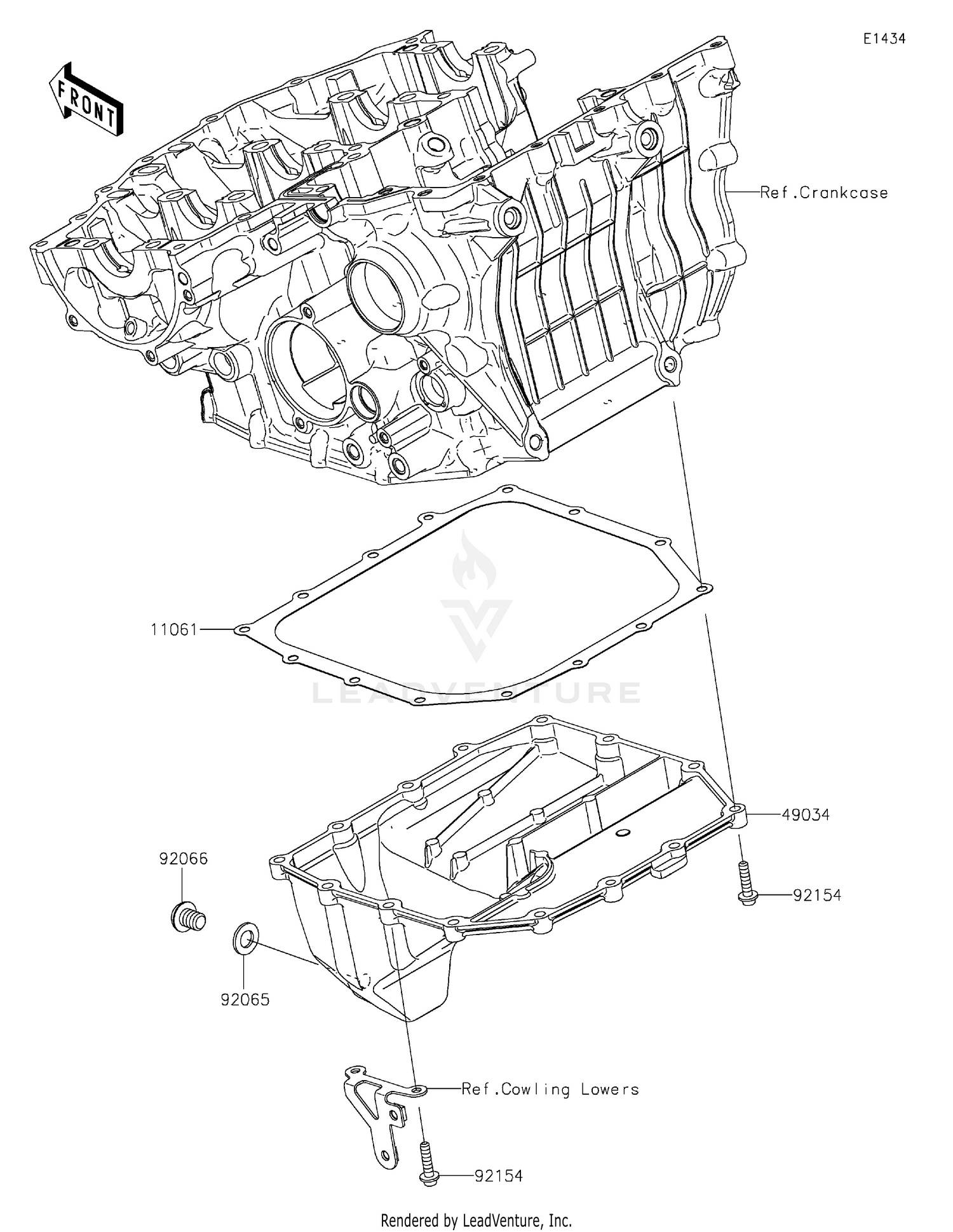 CRANKCASE BOLT PATTERN