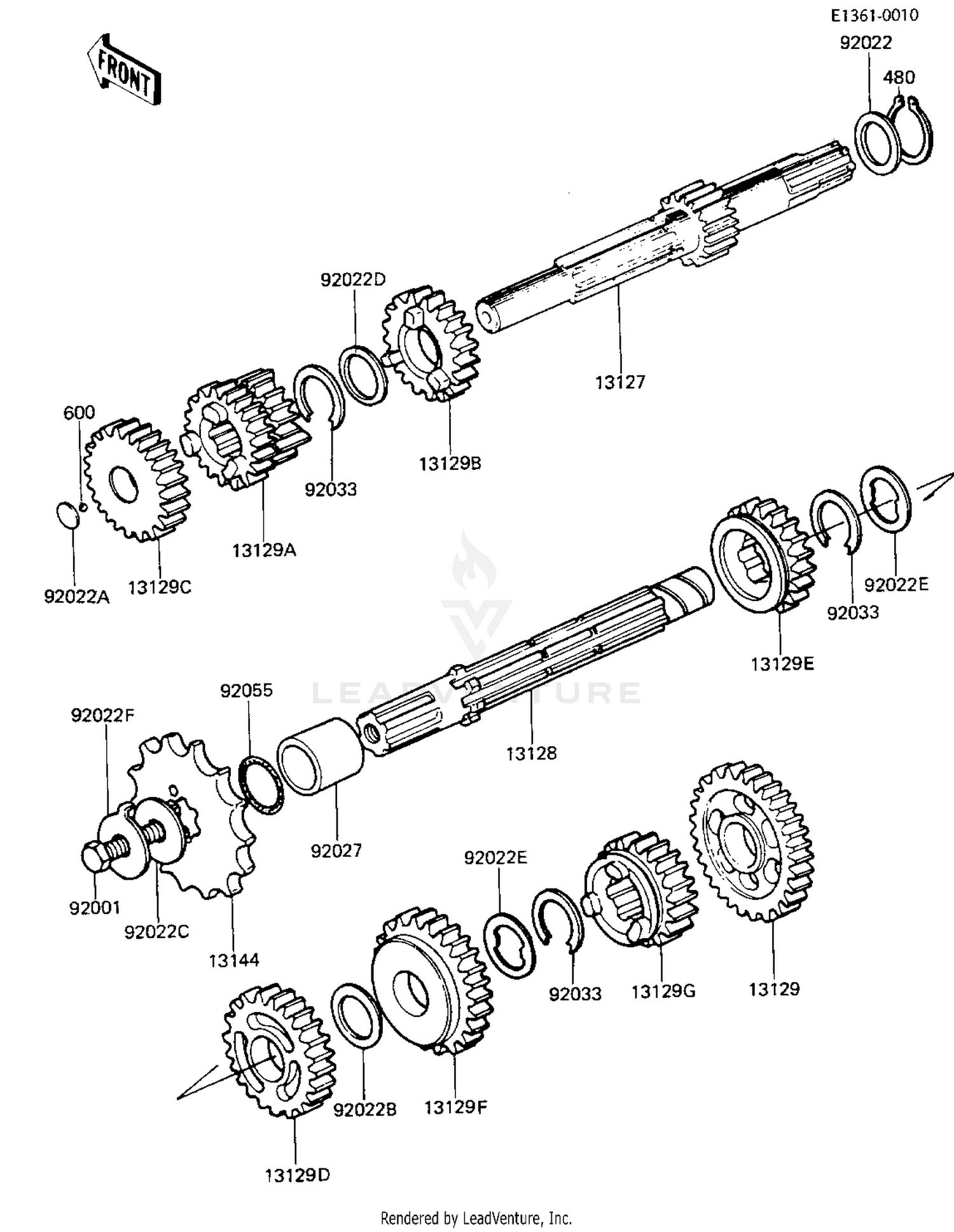 CHANGE DRUM/SHIFT FORK