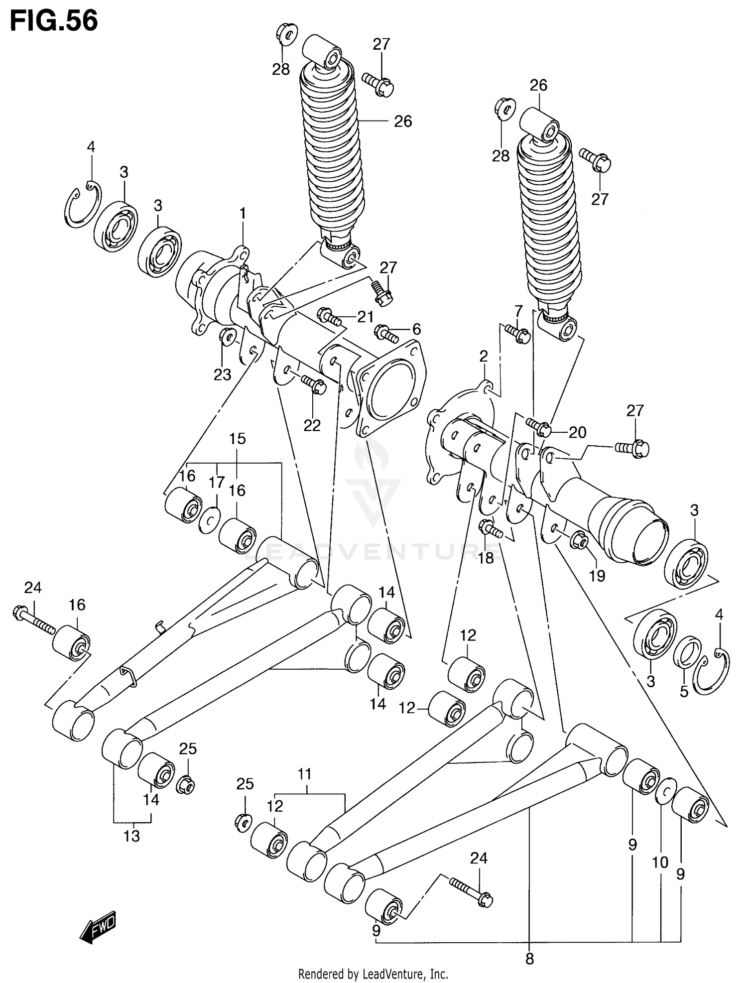 REAR MASTER CYLINDER