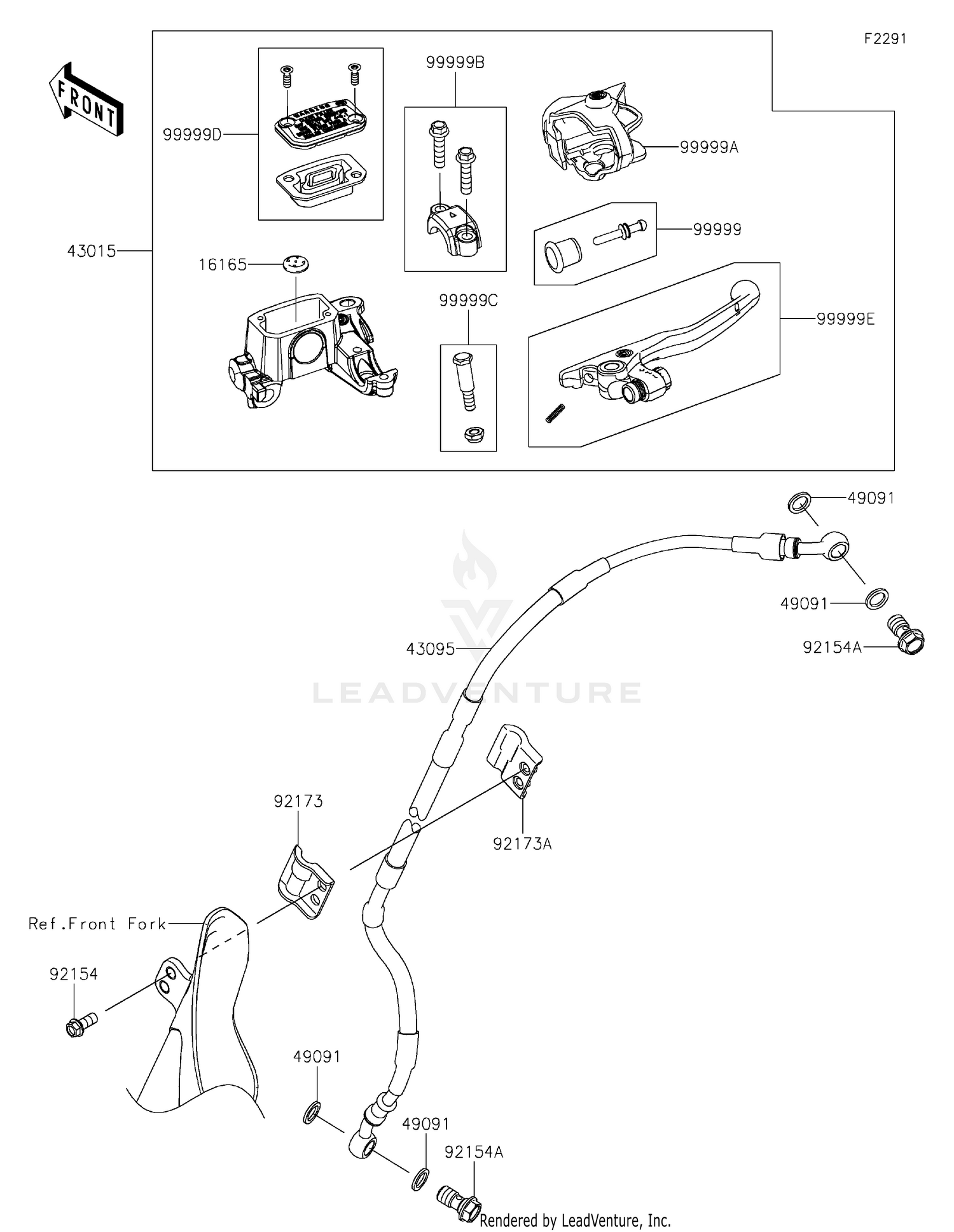 Front Master Cylinder