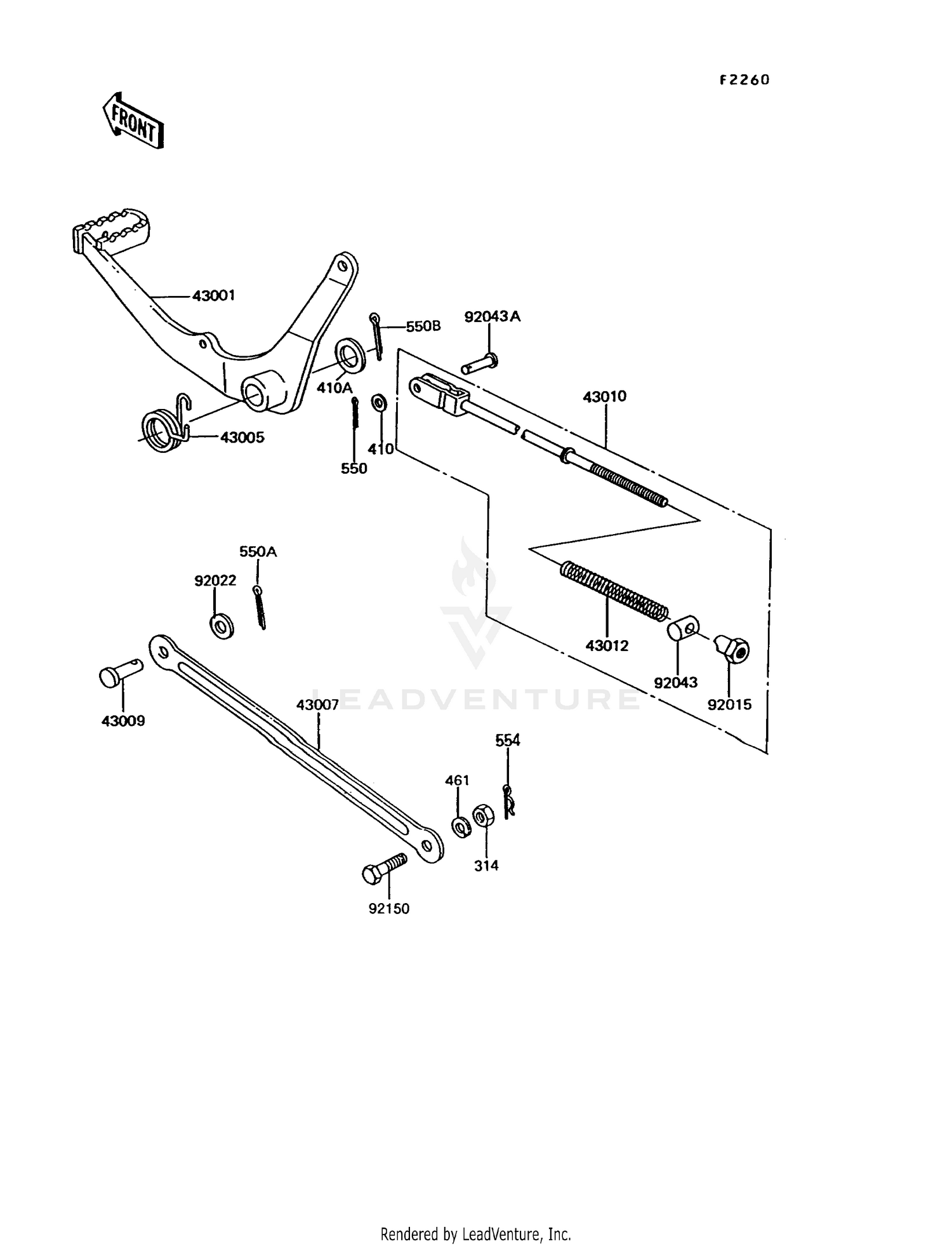 BRAKE PEDAL
