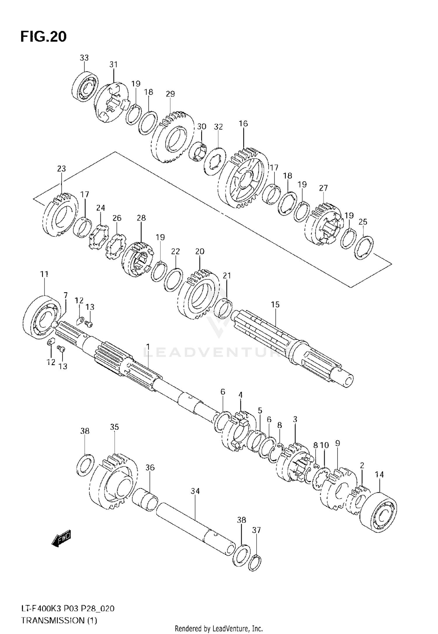 FUEL EVAPORATIVE SYSTEM (CA)